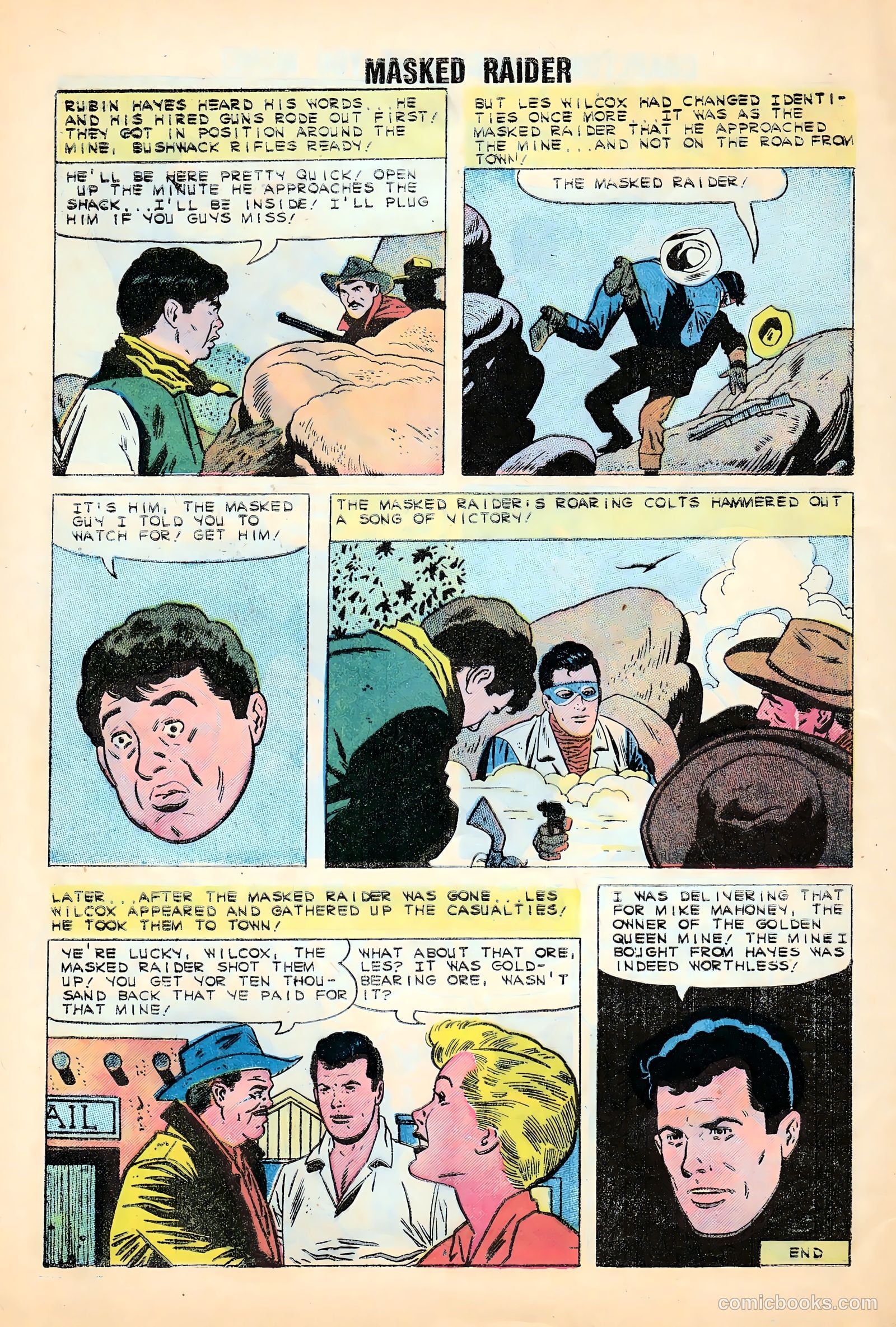 Masked Raider #10 (1961) — page 8 of 36