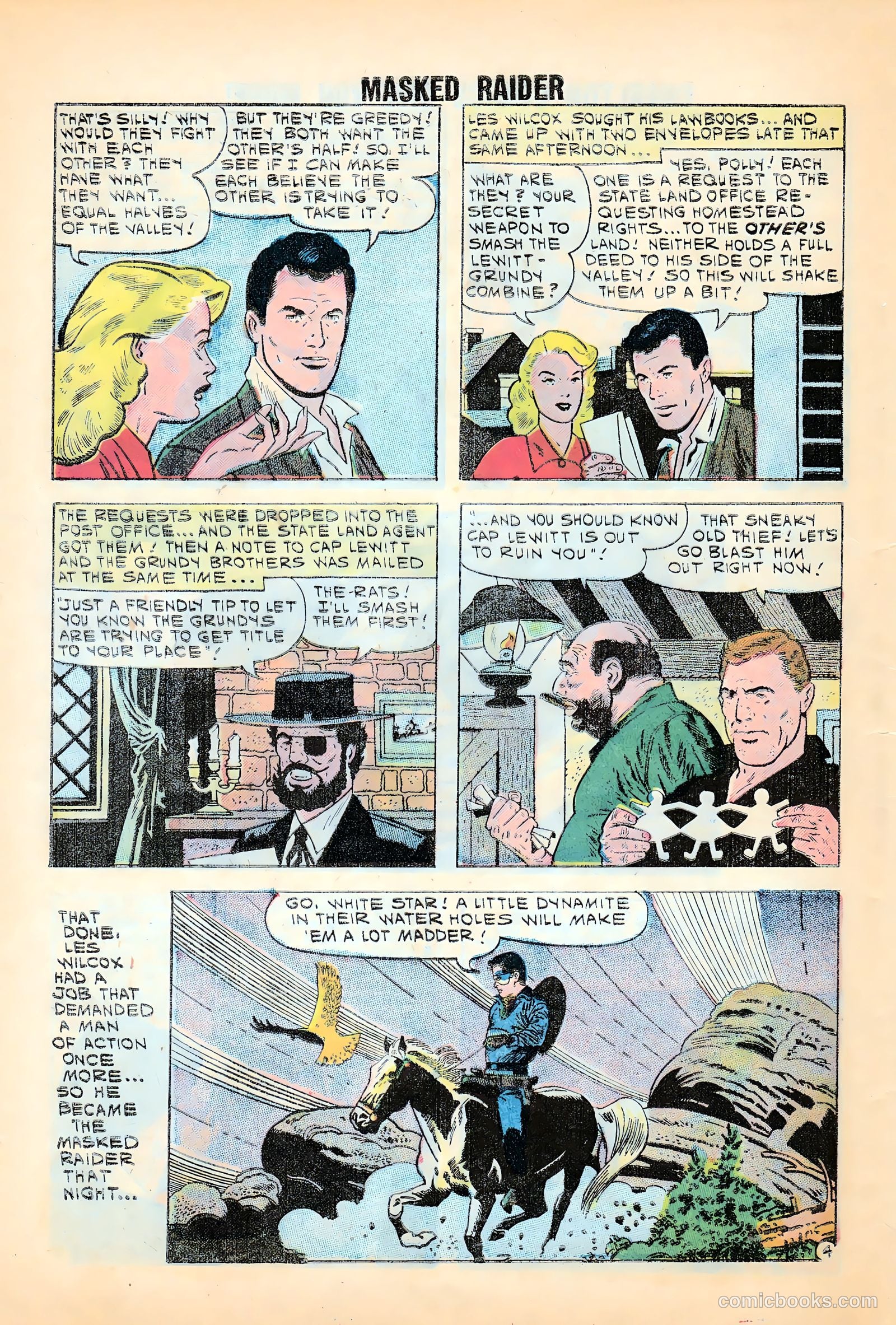 Masked Raider #10 (1961) — page 28 of 36