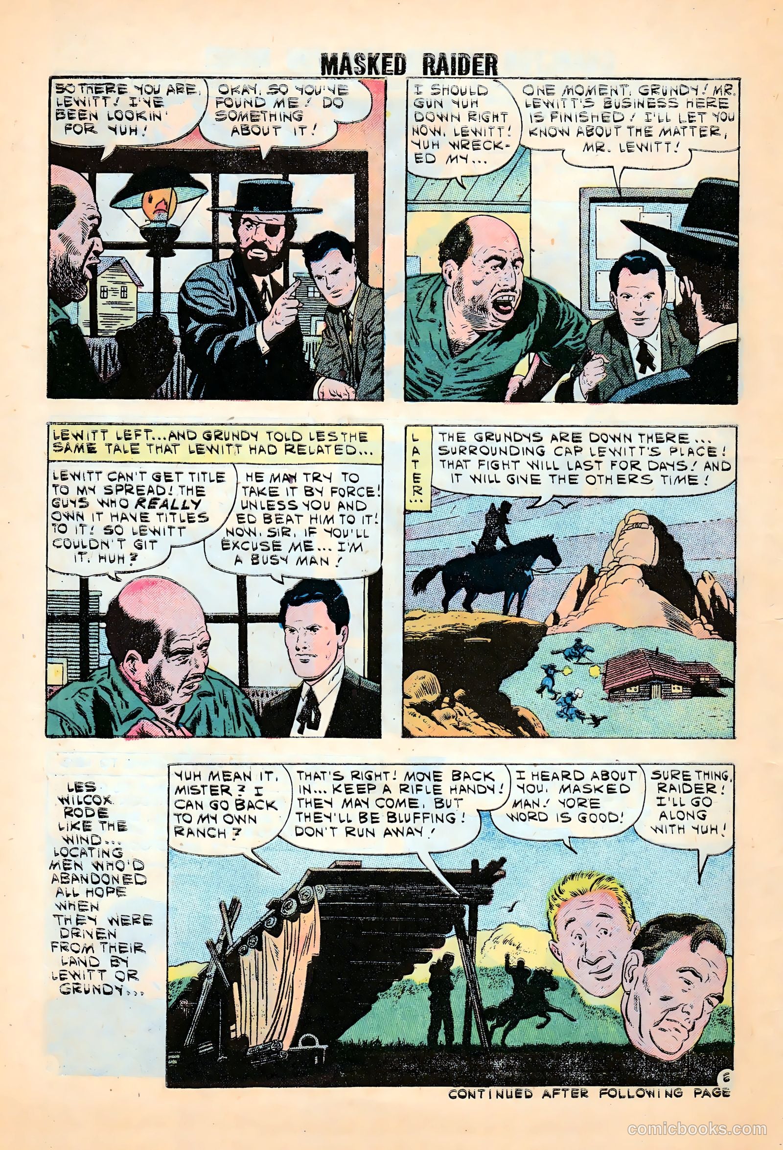 Masked Raider #10 (1961) — page 30 of 36