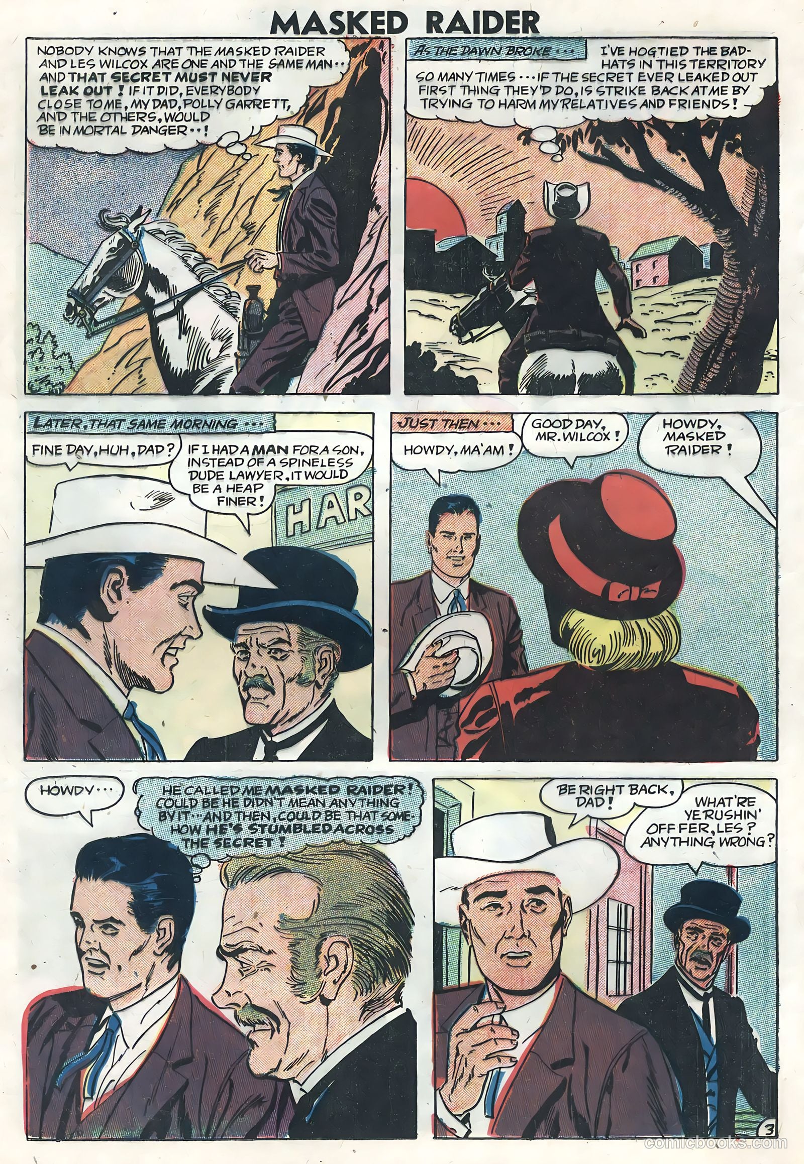 Masked Raider #14 (1958) — page 20 of 36