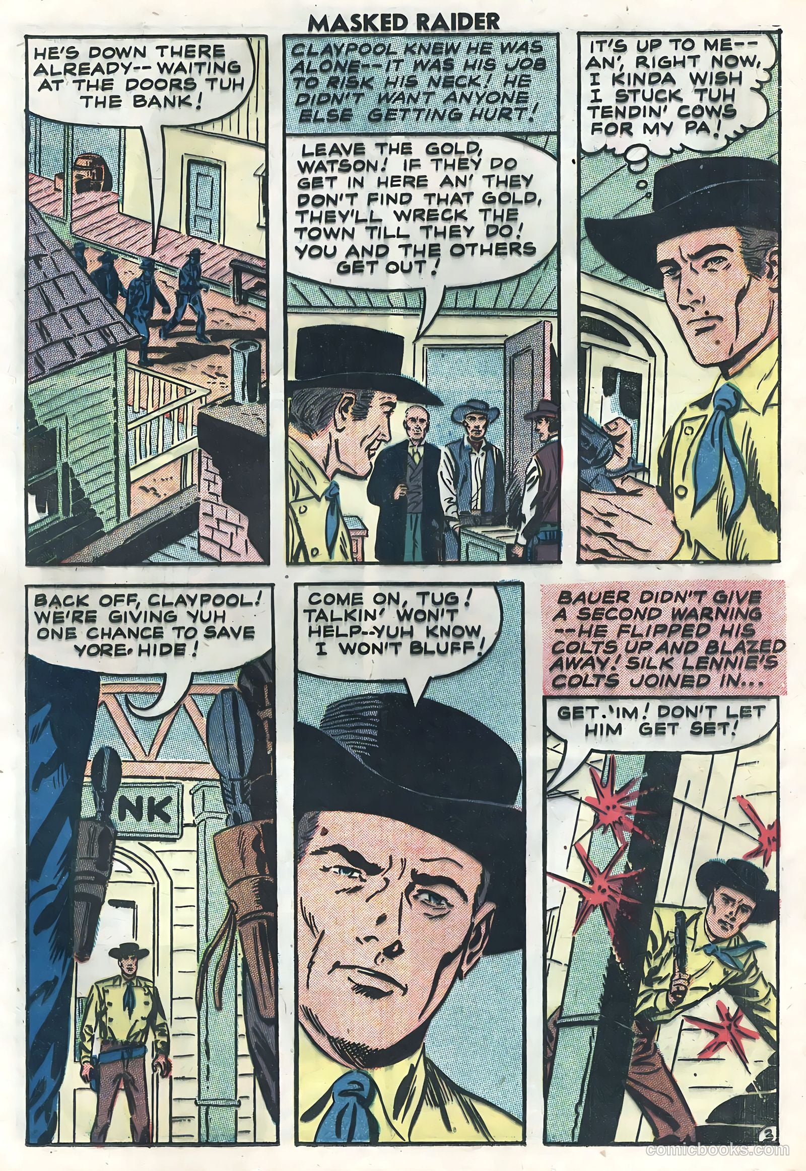 Masked Raider #14 (1958) — page 25 of 36
