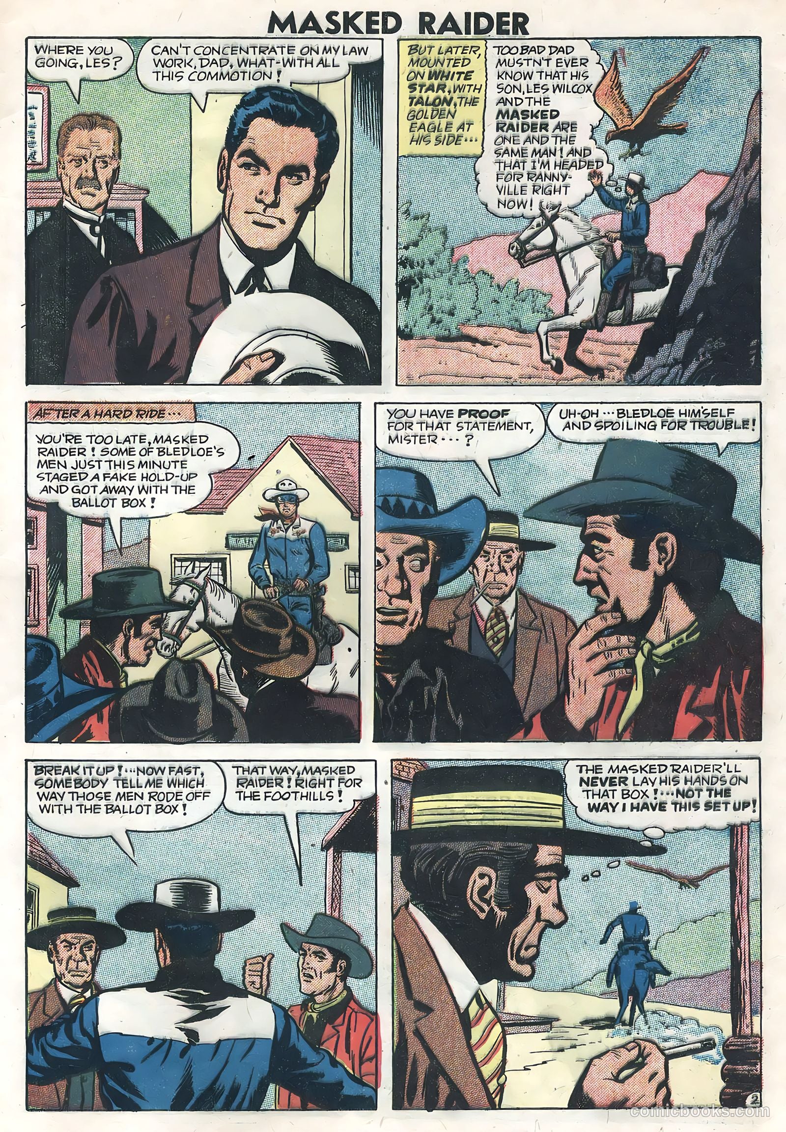 Masked Raider #14 (1958) — page 29 of 36