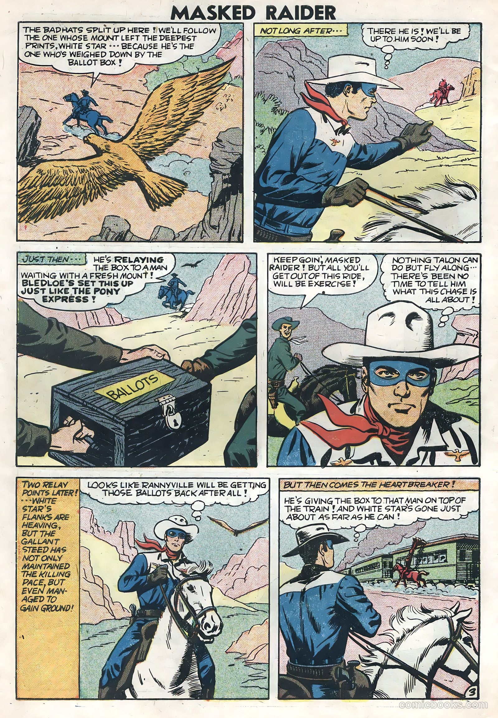 Masked Raider #14 (1958) — page 30 of 36