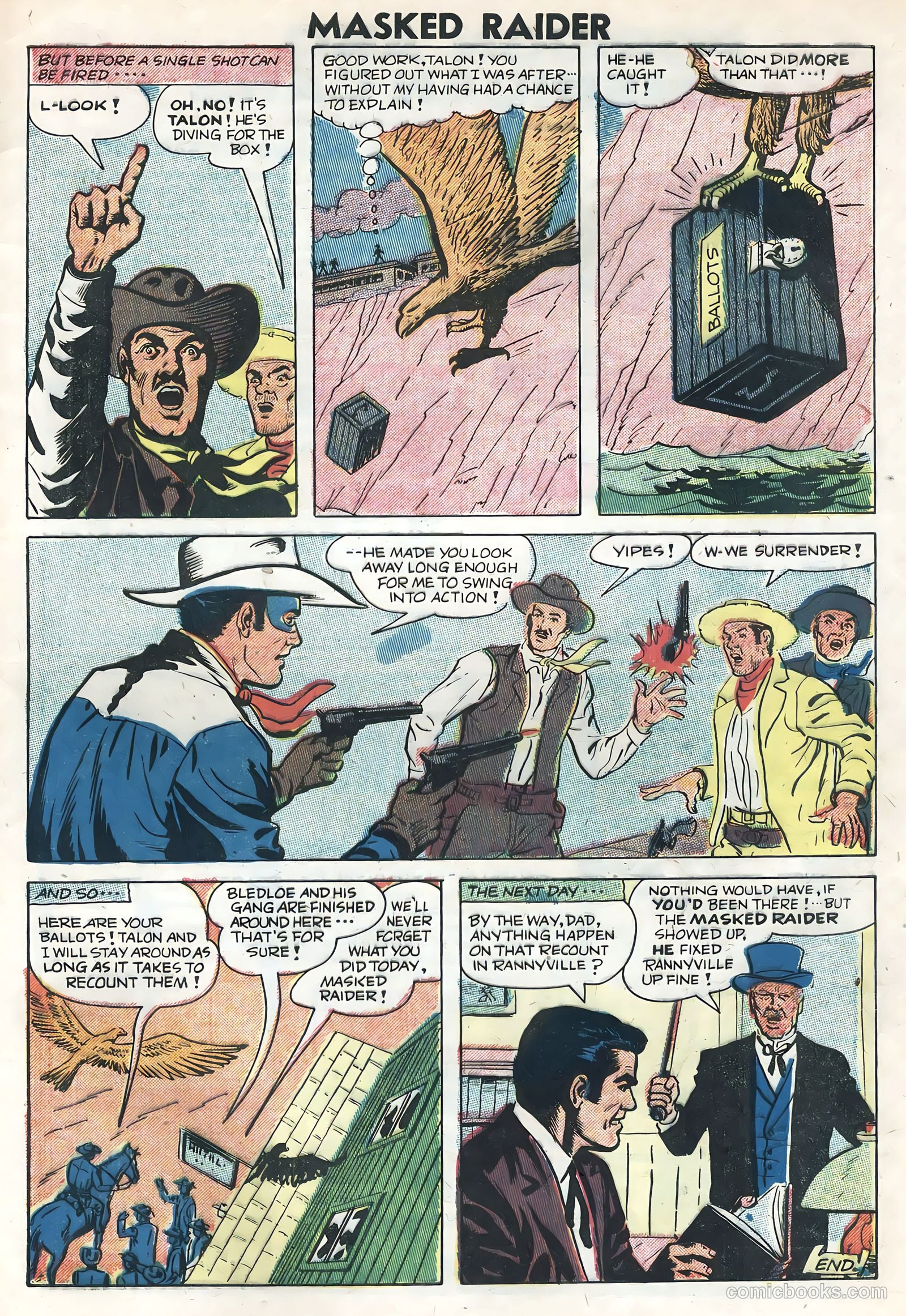 Masked Raider #14 (1958) — page 33 of 36