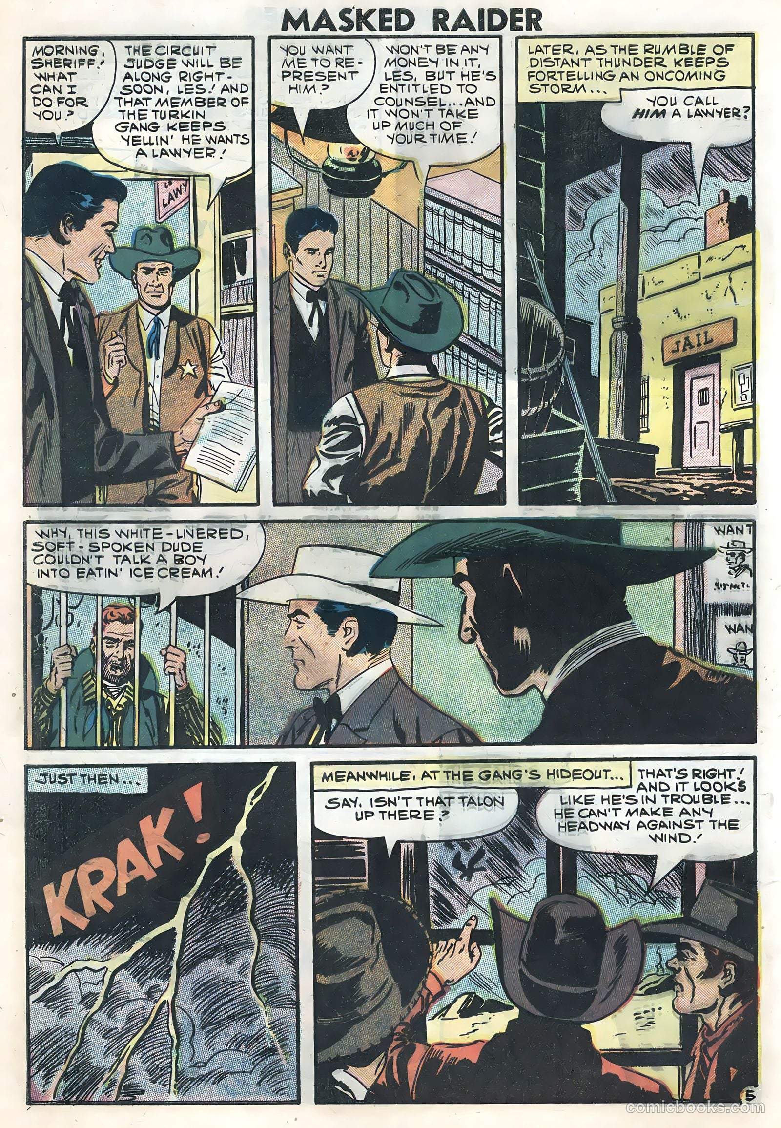 Masked Raider #15 (1958) — page 8 of 36
