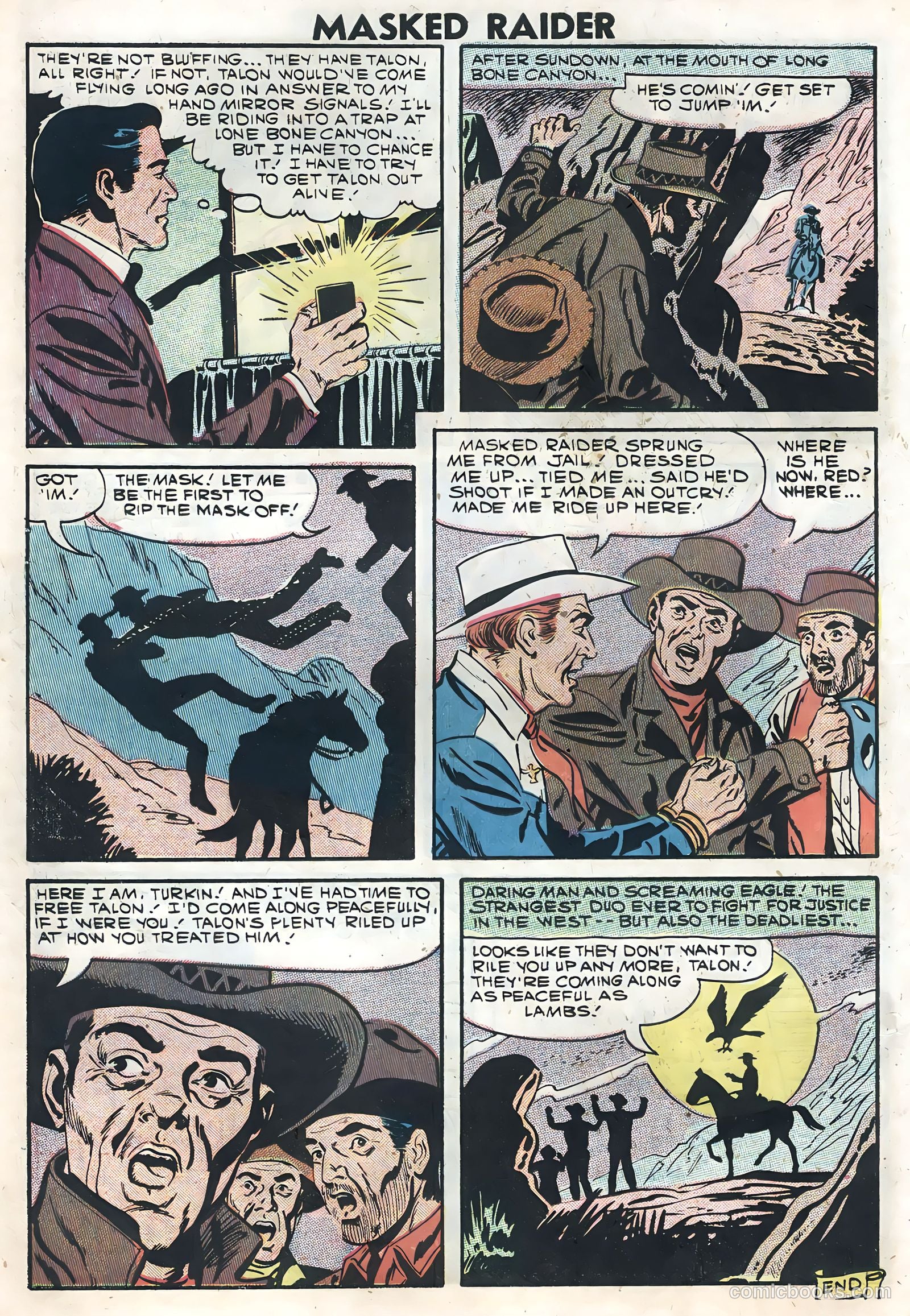 Masked Raider #15 (1958) — page 10 of 36