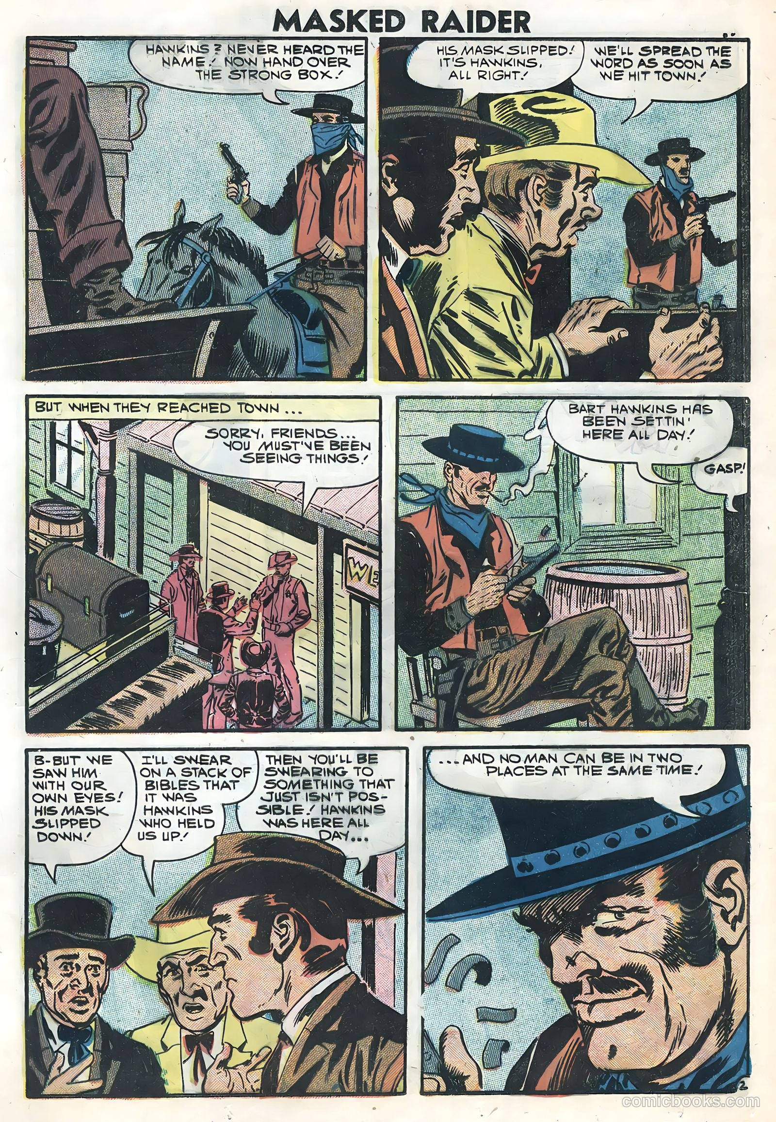Masked Raider #15 (1958) — page 13 of 36