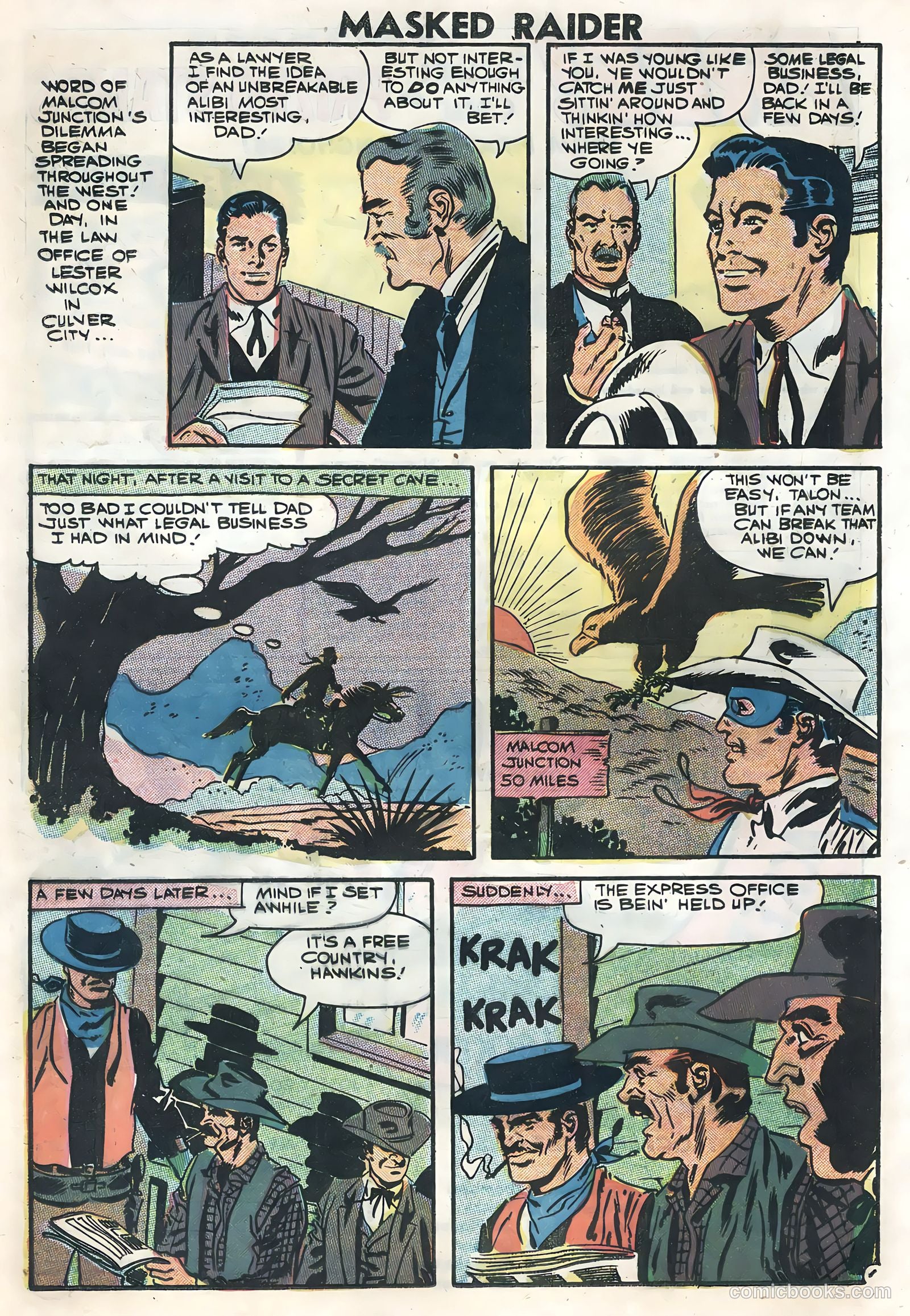 Masked Raider #15 (1958) — page 16 of 36