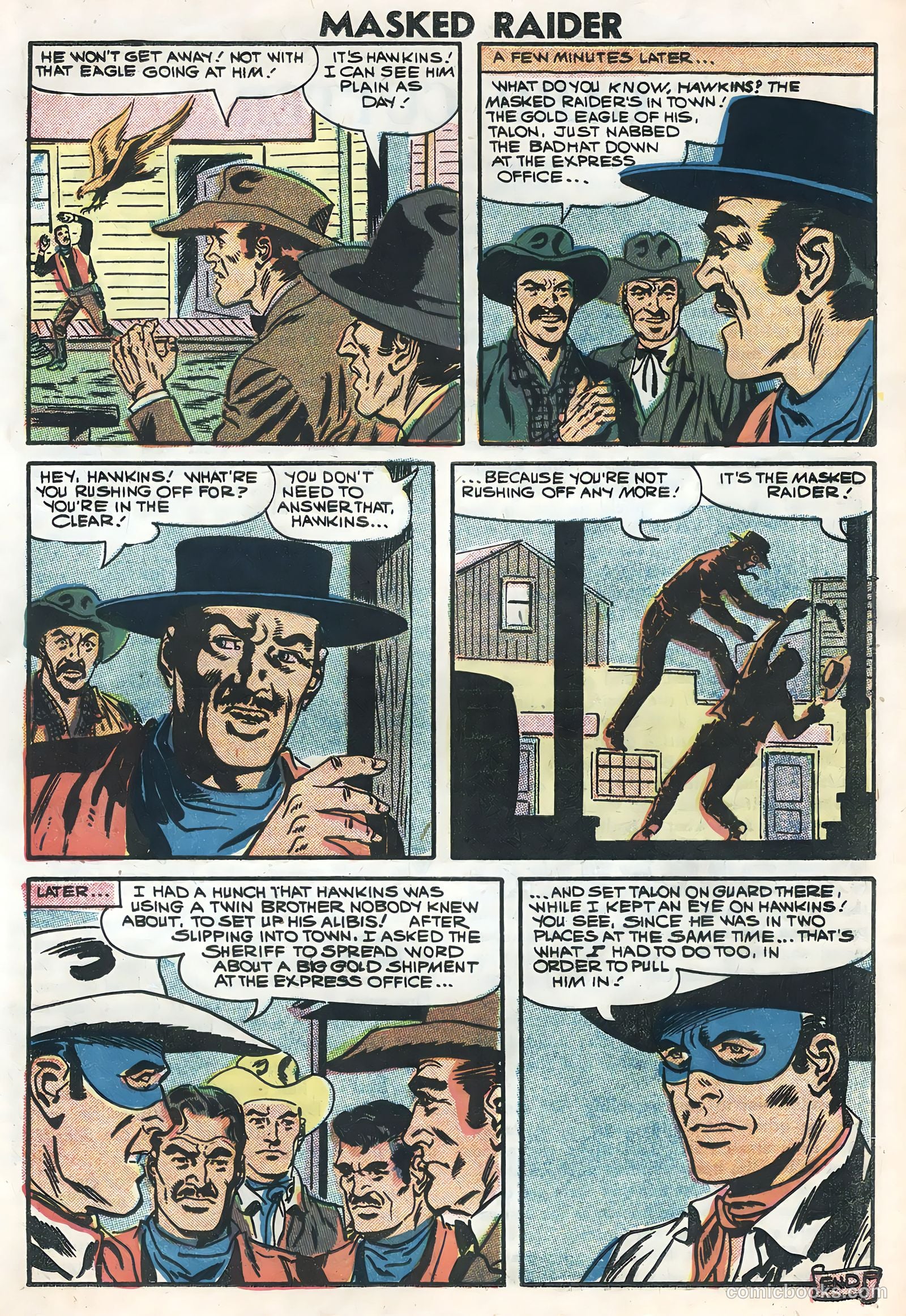 Masked Raider #15 (1958) — page 17 of 36