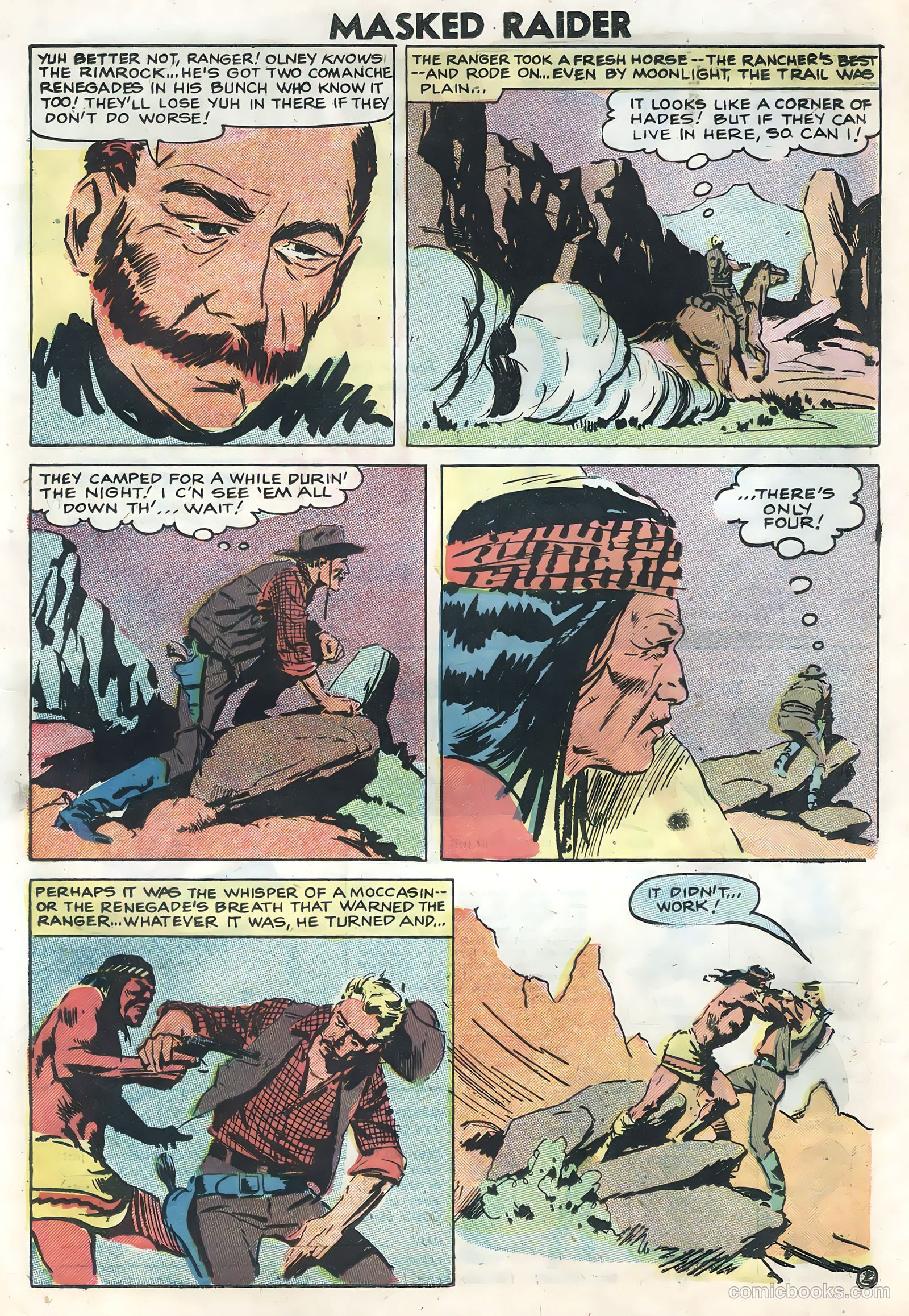 Masked Raider #15 (1958) — page 21 of 36