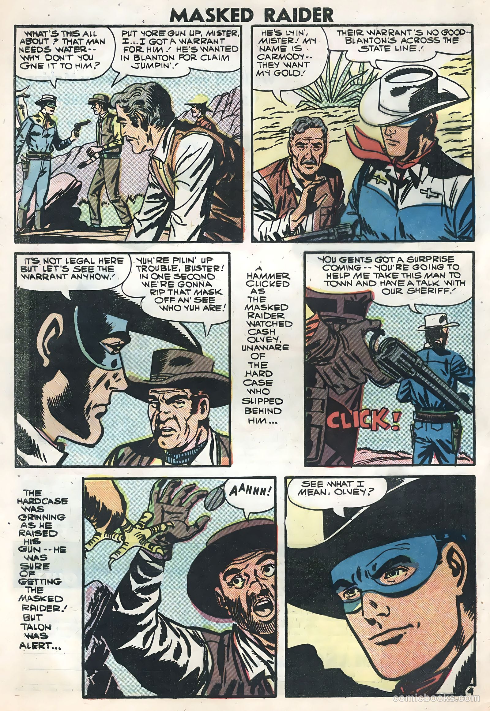 Masked Raider #15 (1958) — page 32 of 36