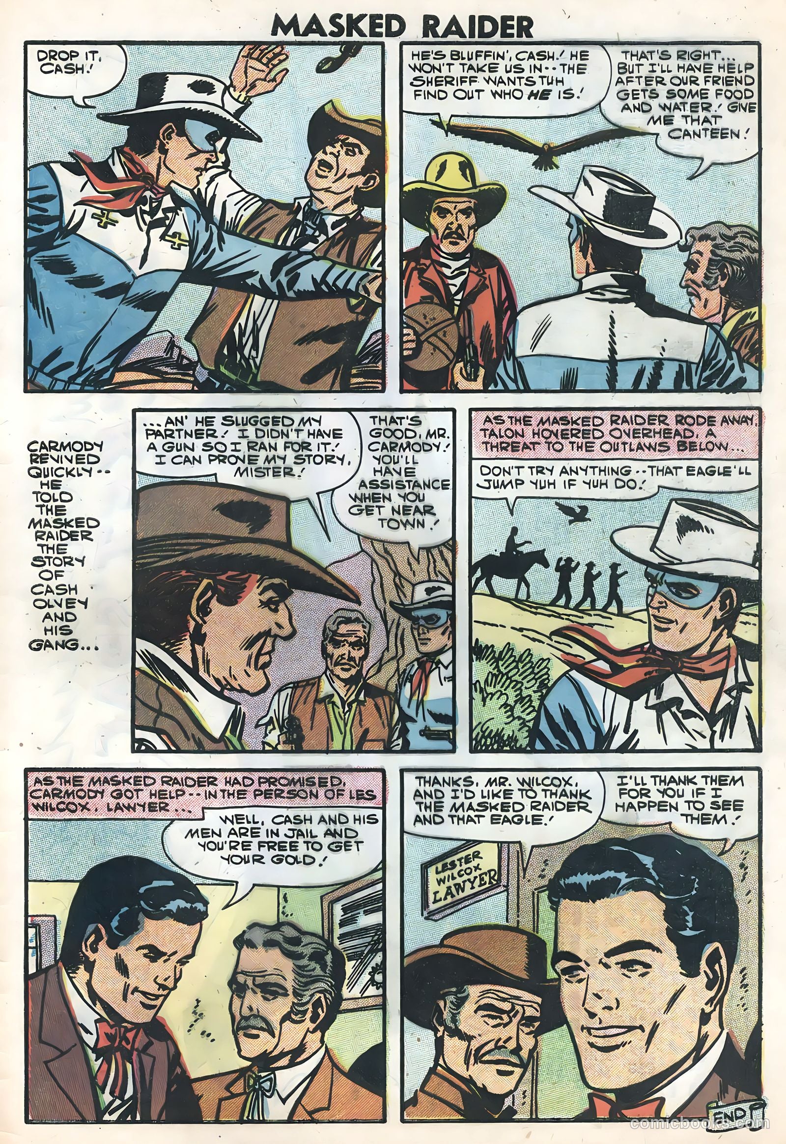 Masked Raider #15 (1958) — page 33 of 36
