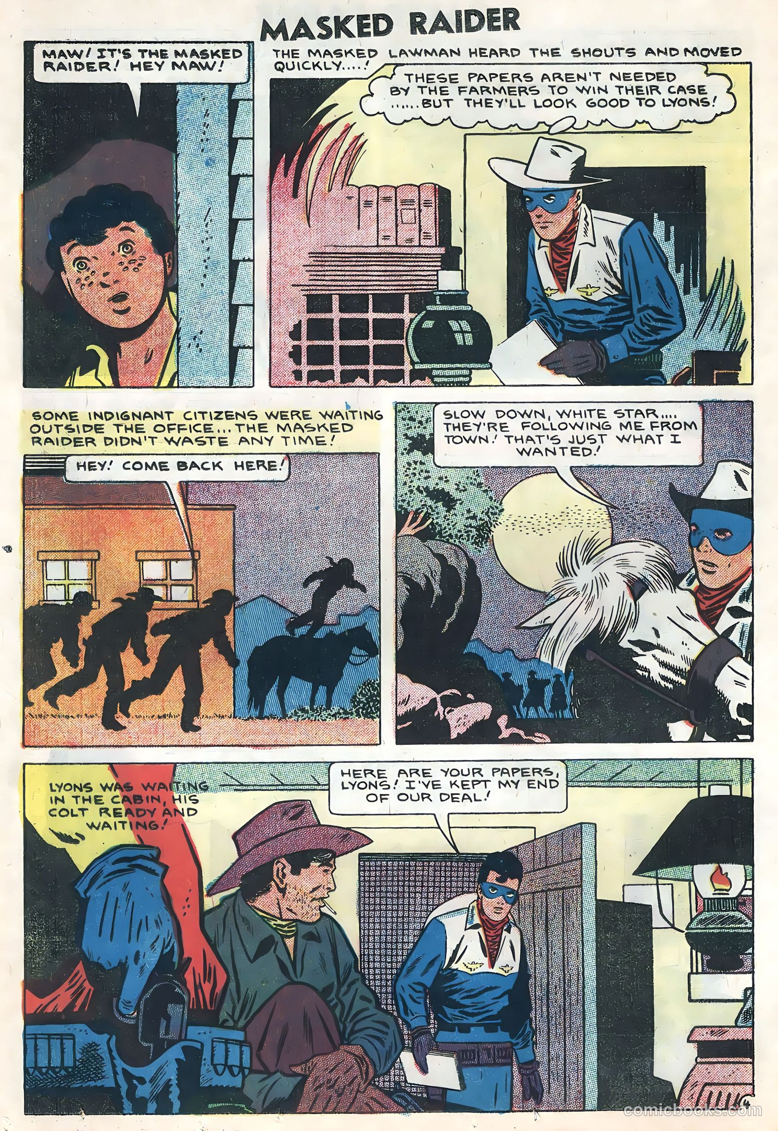 Masked Raider #16 (1958) — page 12 of 36