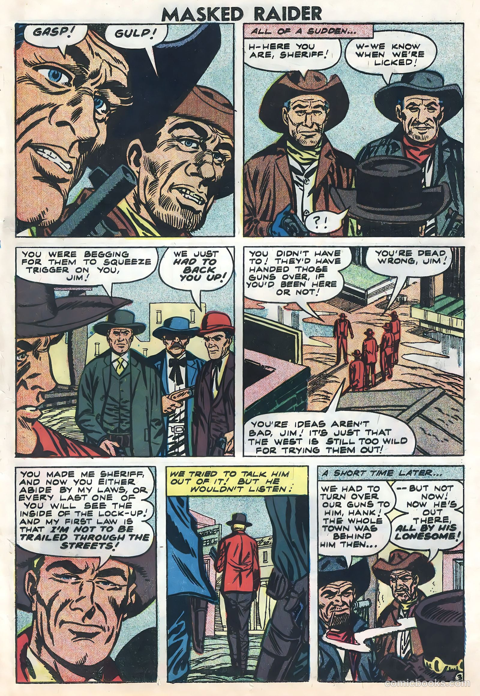 Masked Raider #16 (1958) — page 25 of 36