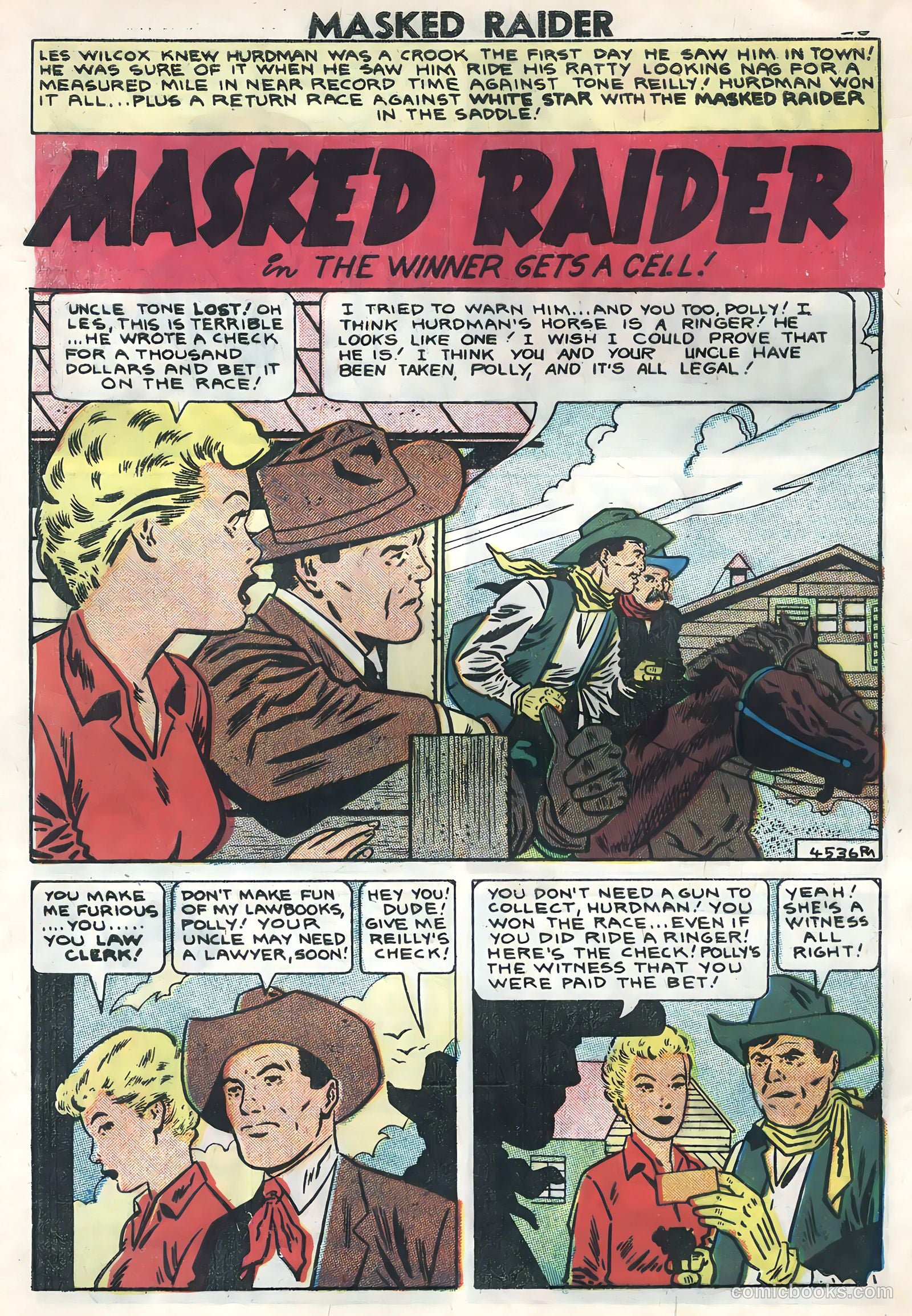 Masked Raider #16 (1958) — page 28 of 36