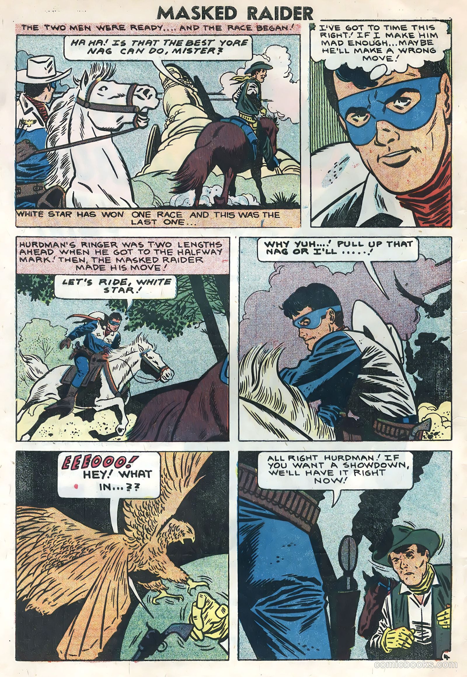 Masked Raider #16 (1958) — page 32 of 36