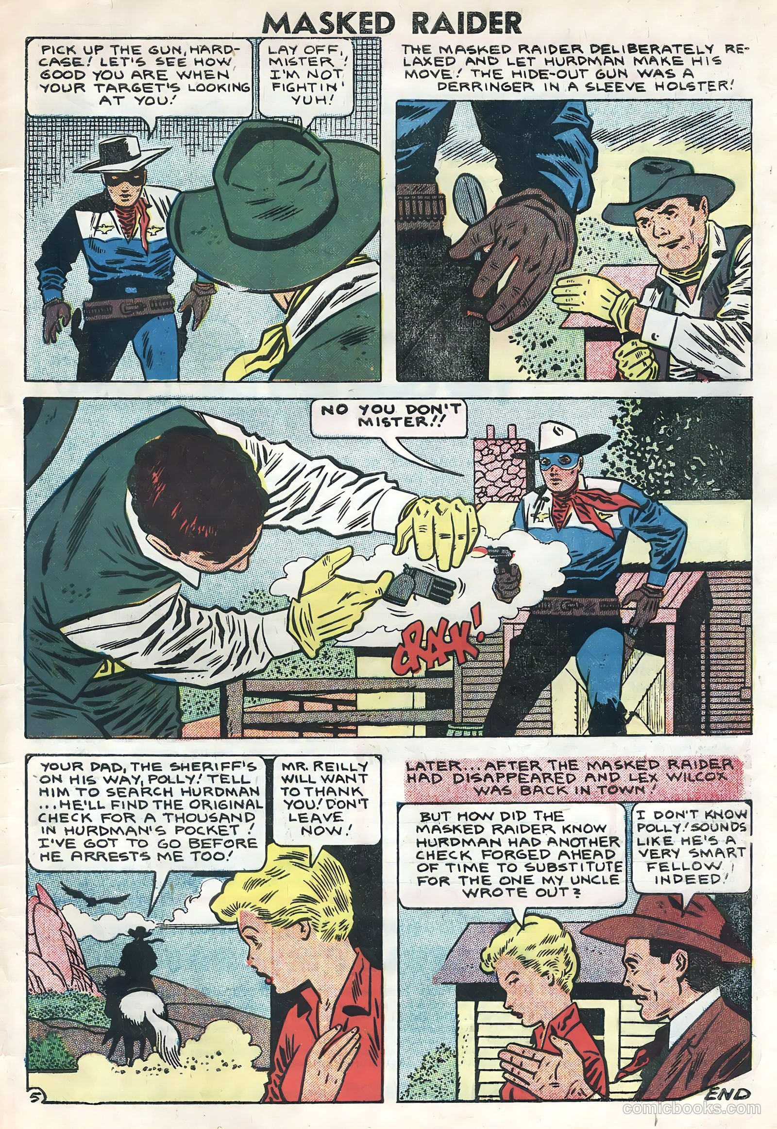 Masked Raider #16 (1958) — page 33 of 36