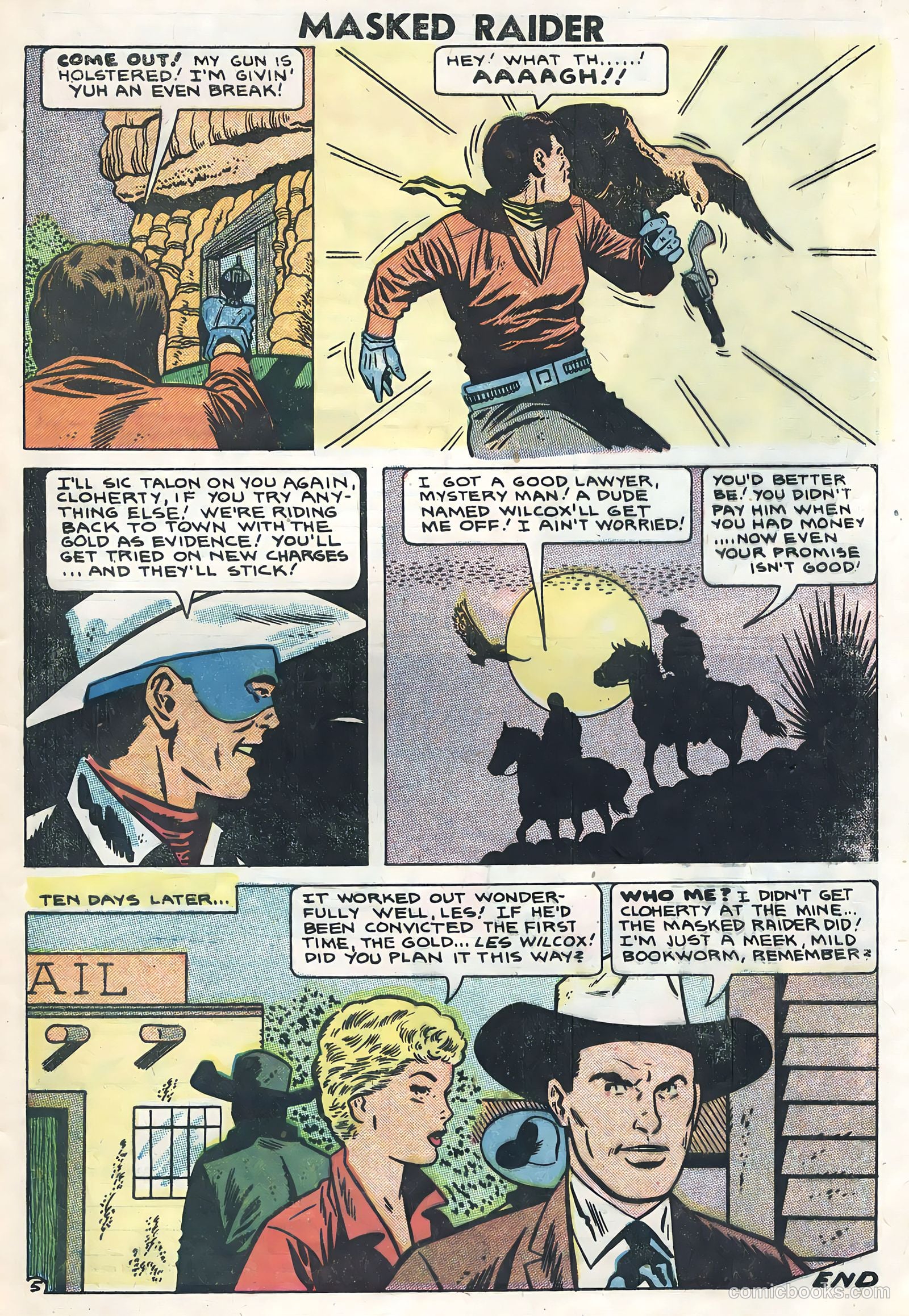 Masked Raider #17 (1959) — page 32 of 35