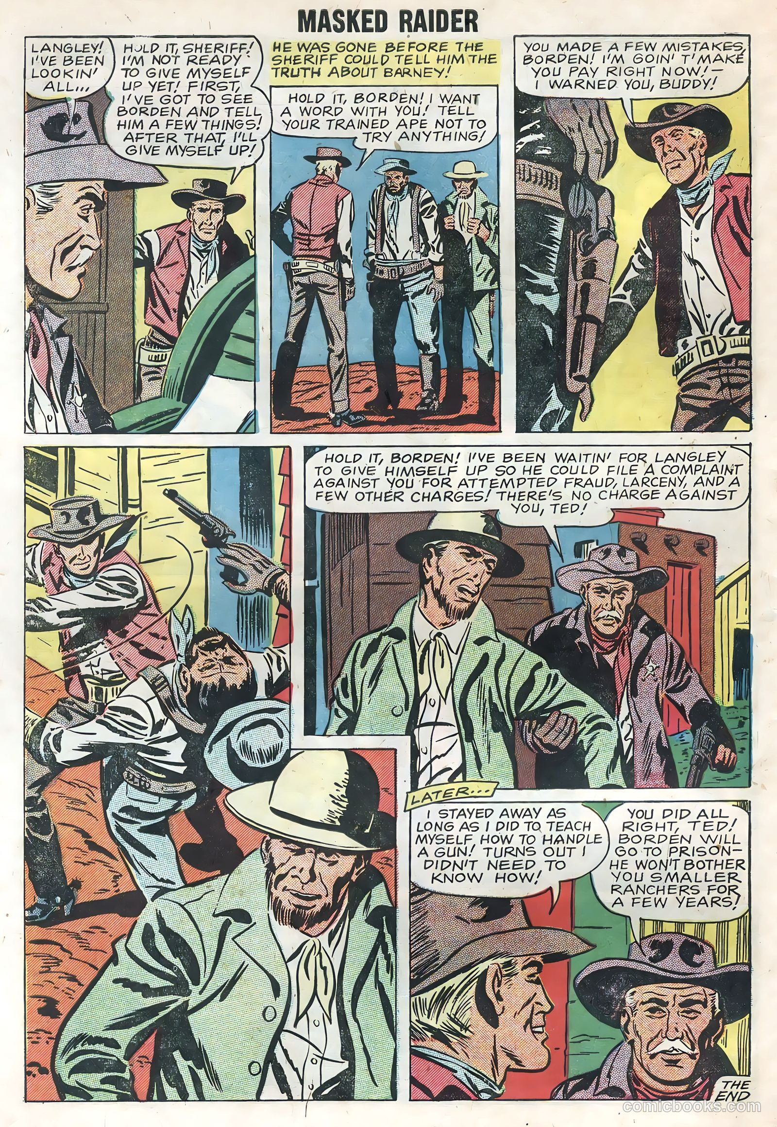 Masked Raider #18 (1959) — page 30 of 36