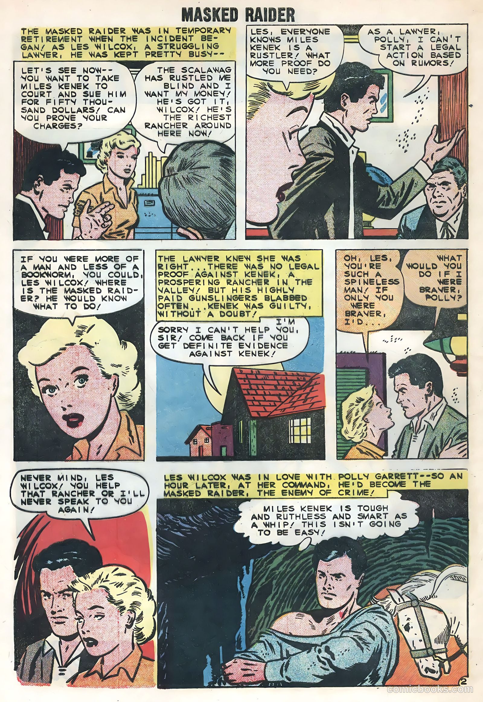 Masked Raider #20 (1959) — page 4 of 36