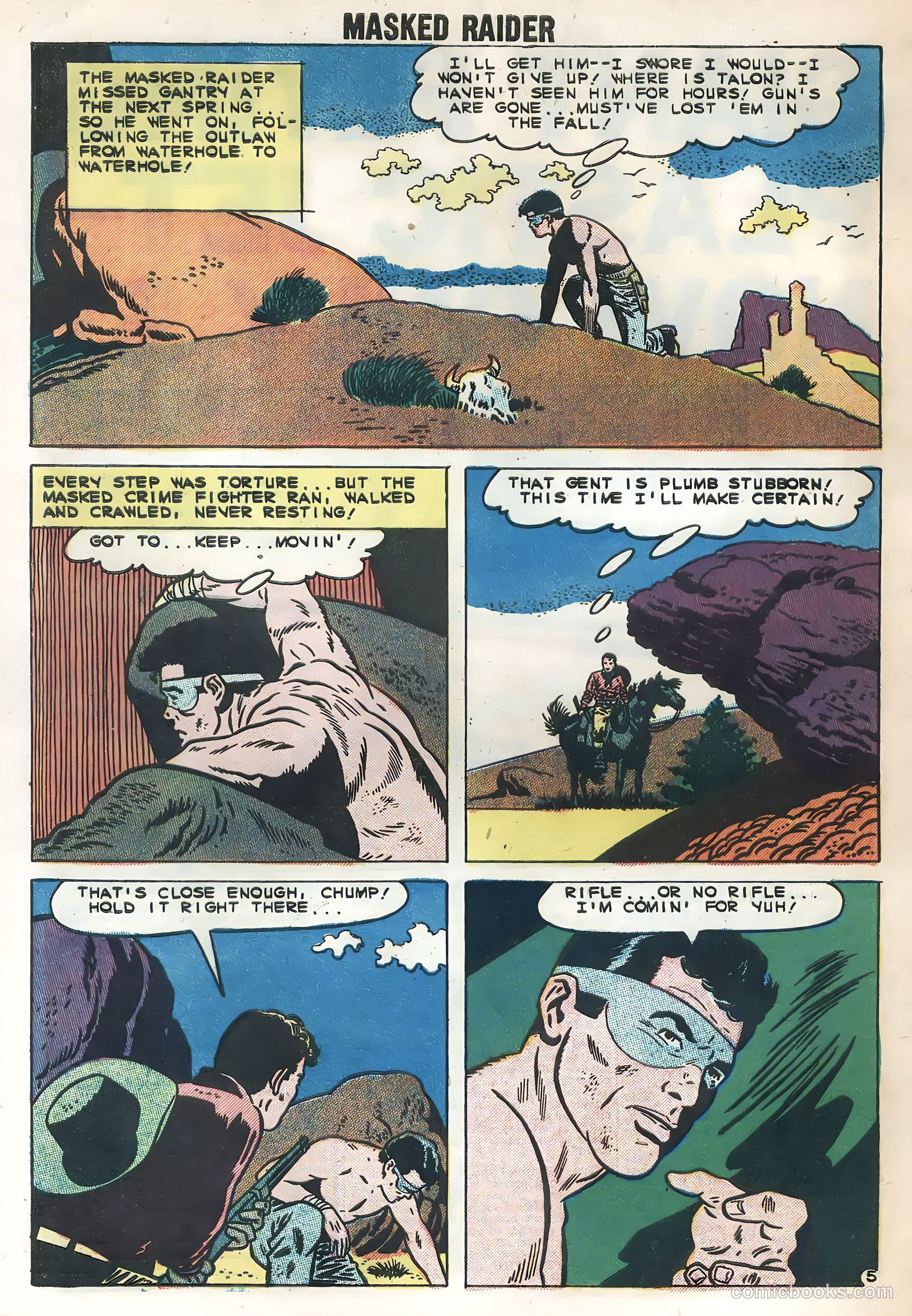 Masked Raider #20 (1959) — page 32 of 36