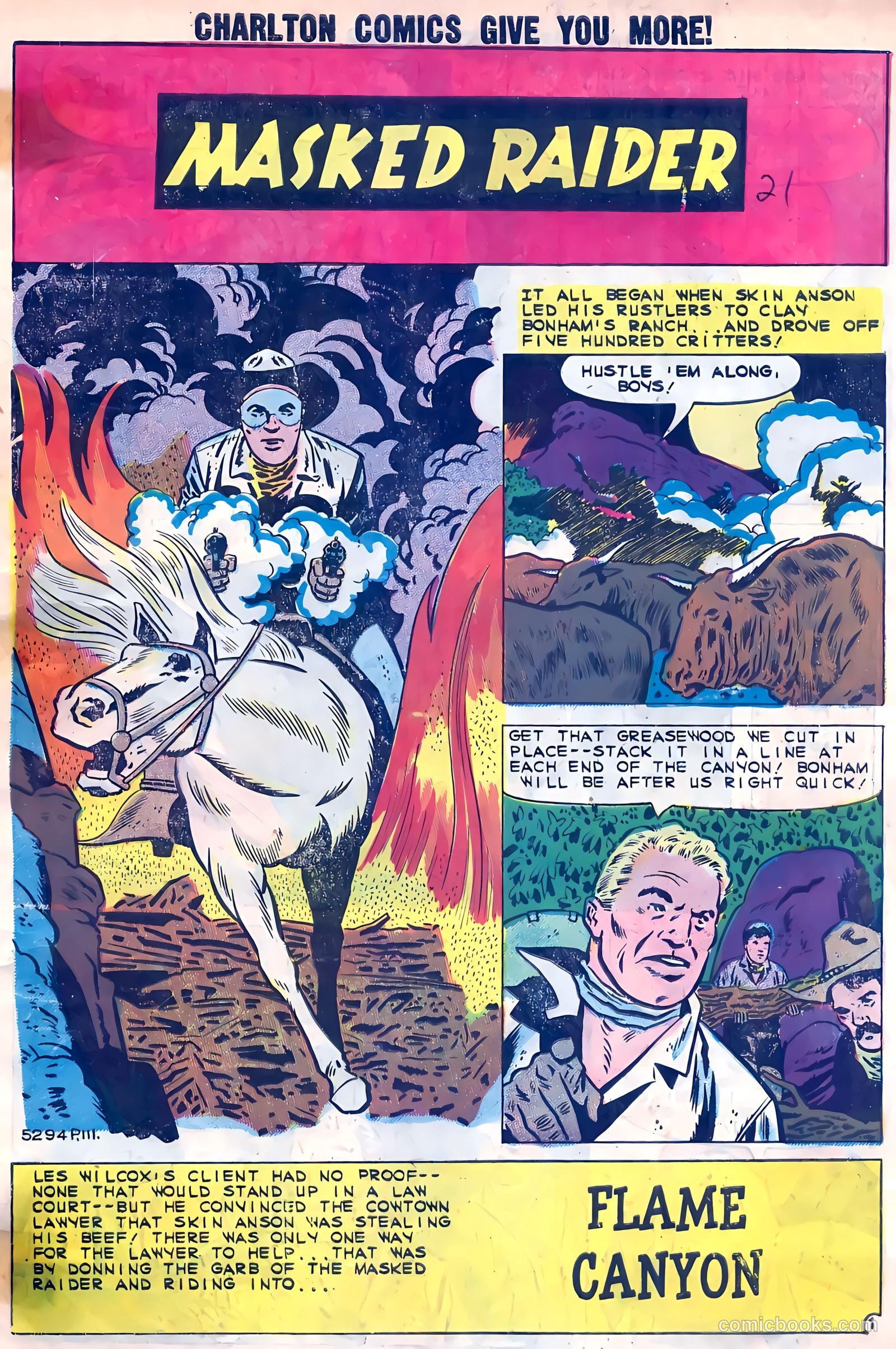 Masked Raider #21 (1959) — page 3 of 36