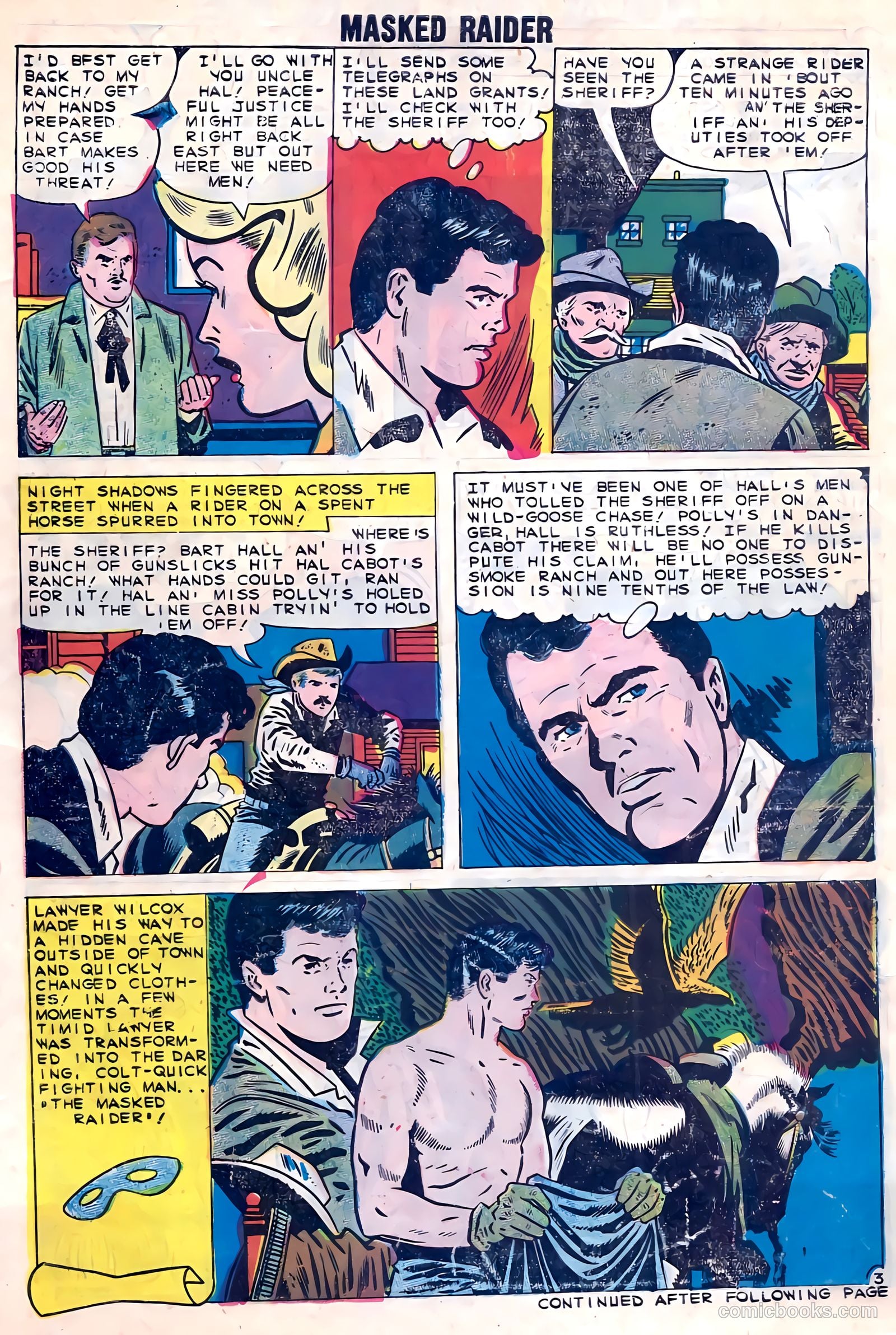Masked Raider #21 (1959) — page 30 of 36