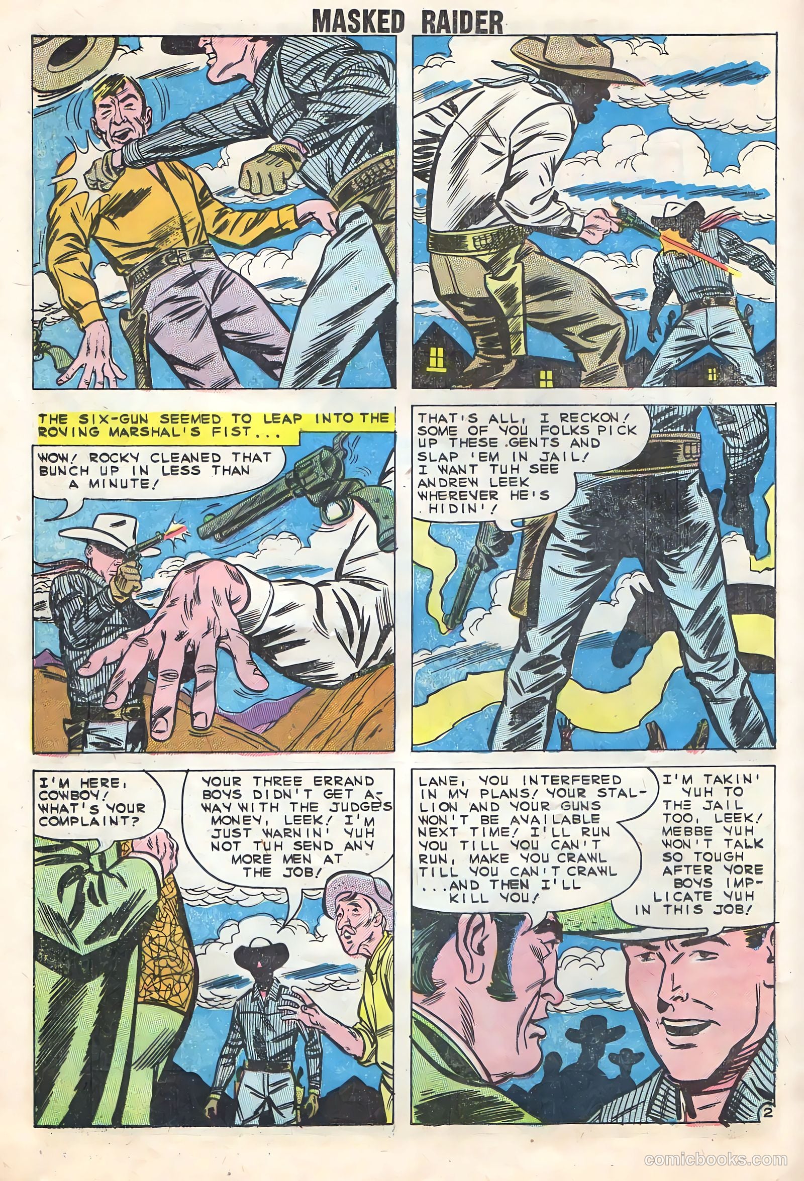 Masked Raider #22 (1960) — page 20 of 36