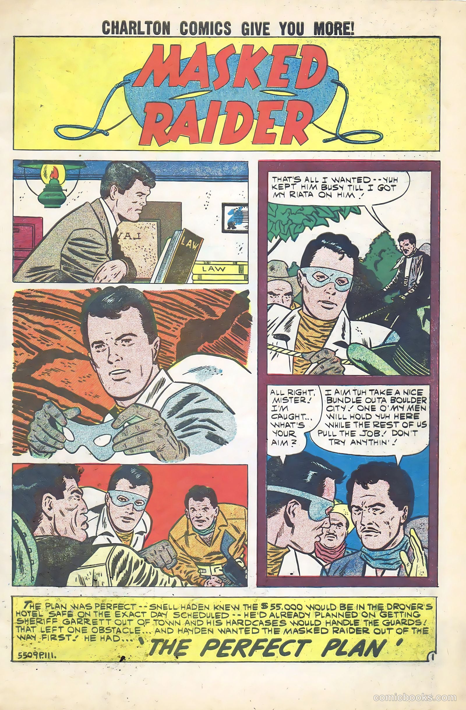 Masked Raider #24 (1949) — page 3 of 35