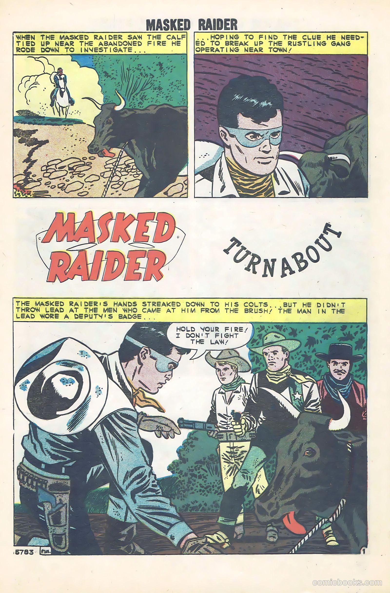 Masked Raider #24 (1949) — page 28 of 35