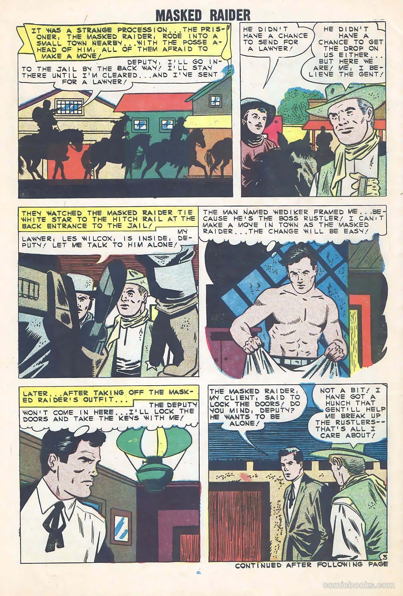 Masked Raider #24 (1949) — page 30 of 35