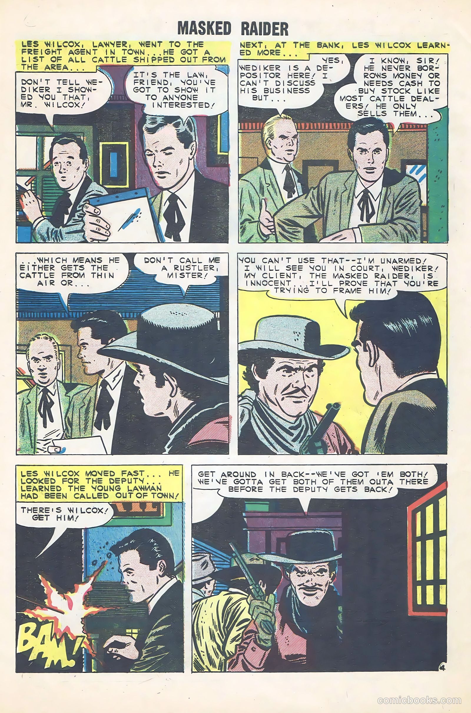 Masked Raider #24 (1949) — page 32 of 35