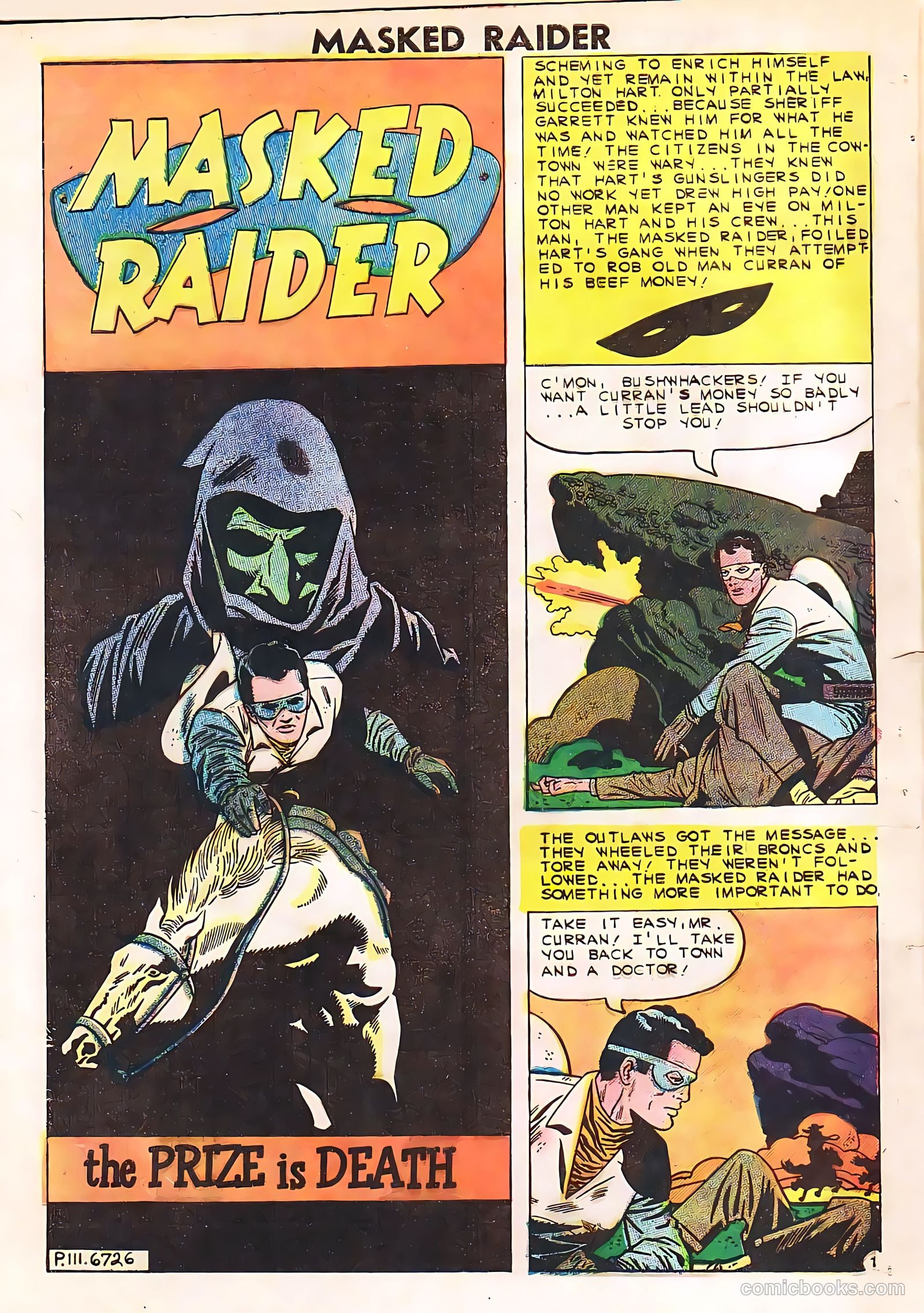 Masked Raider #26 (1960) — page 28 of 36