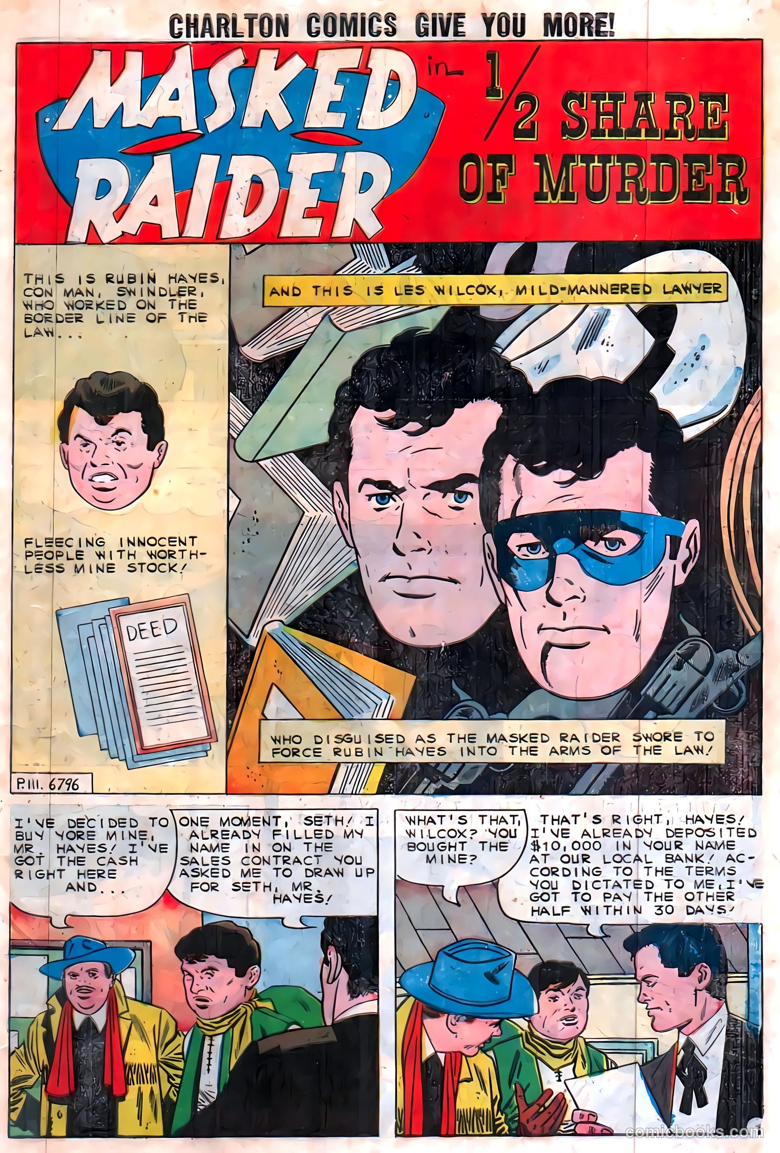 Masked Raider #28 (1961) — page 3 of 36