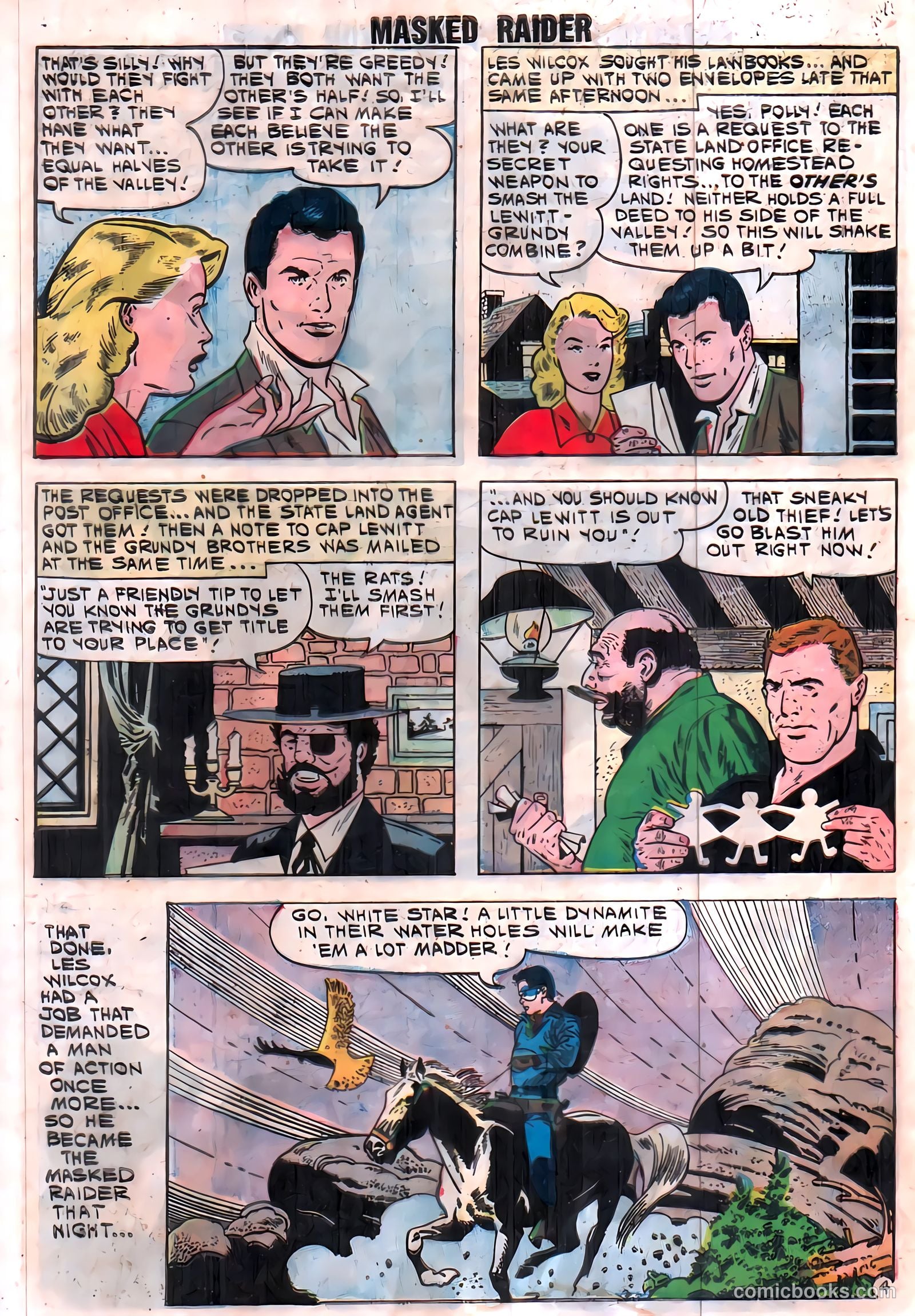 Masked Raider #28 (1961) — page 28 of 36