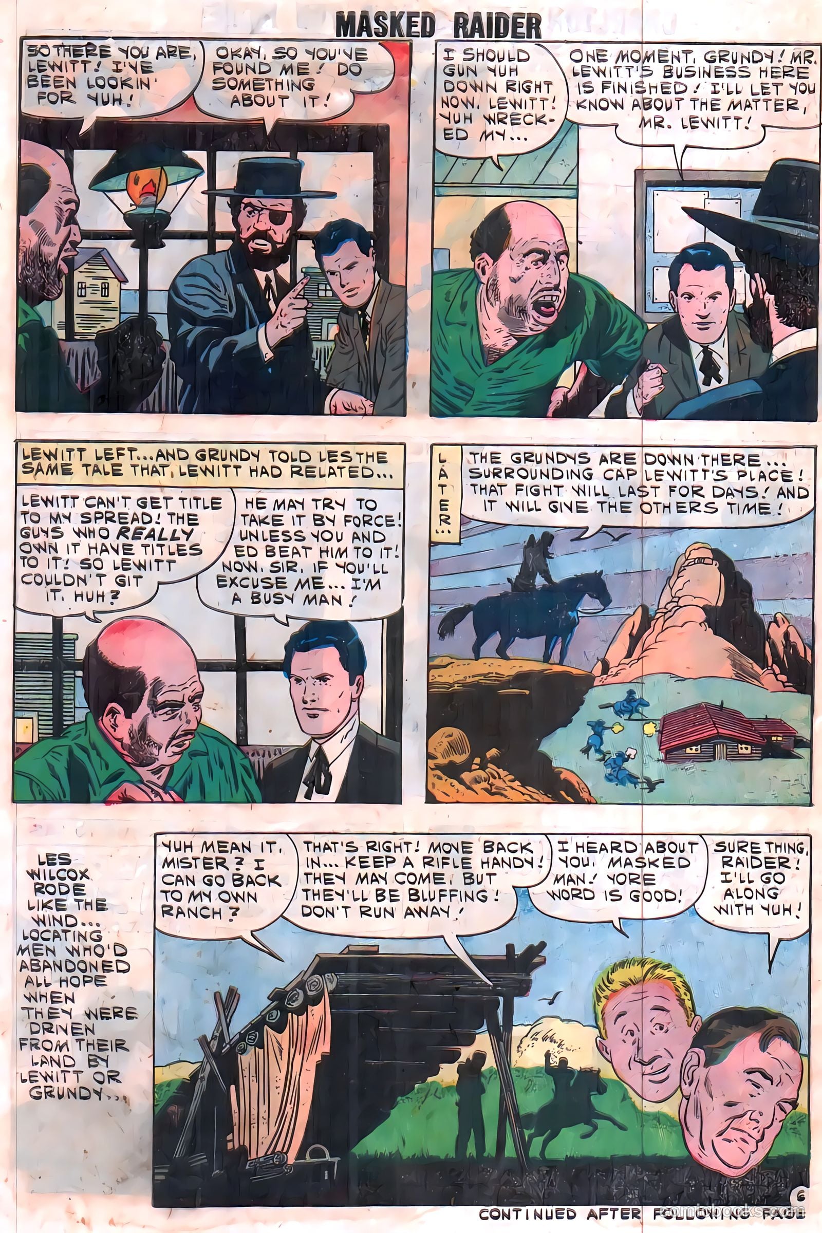 Masked Raider #28 (1961) — page 30 of 36