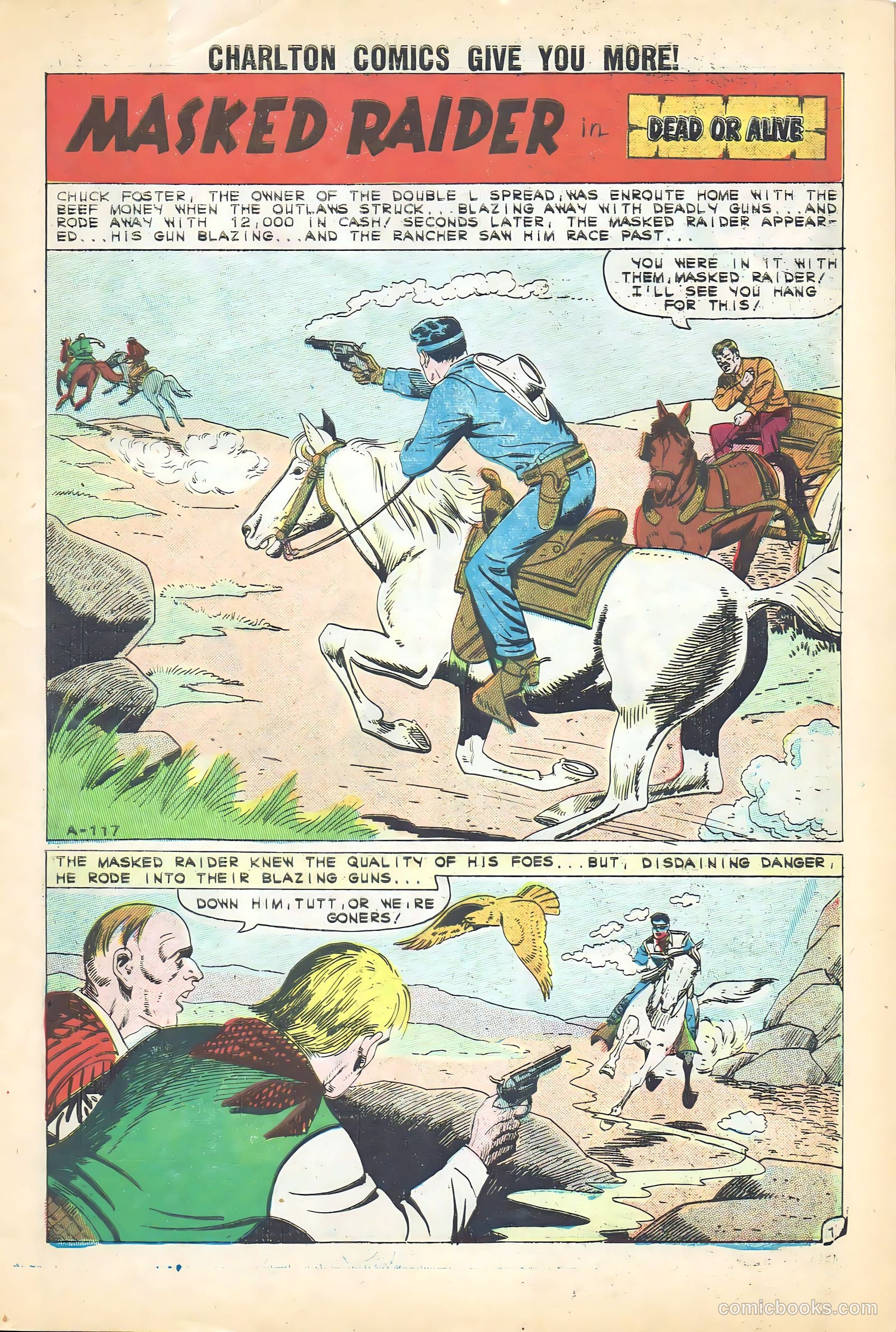 Masked Raider #29 (1961) — page 3 of 36
