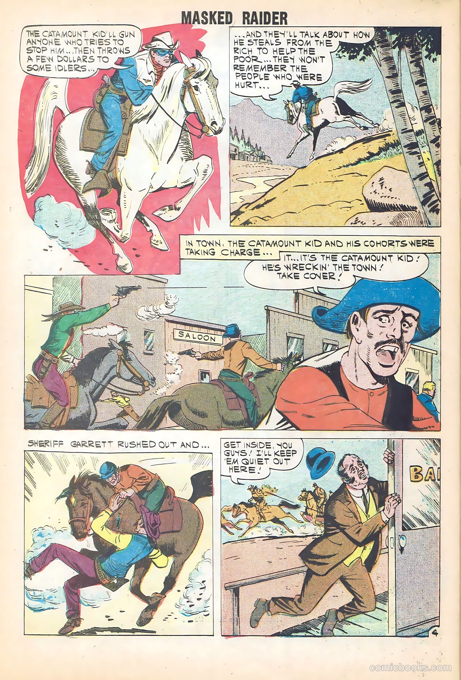 Masked Raider #29 (1961) — page 32 of 36