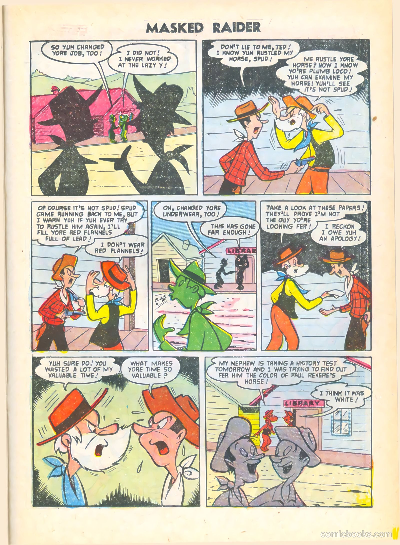 Masked Raider #3 (1959) — page 23 of 36