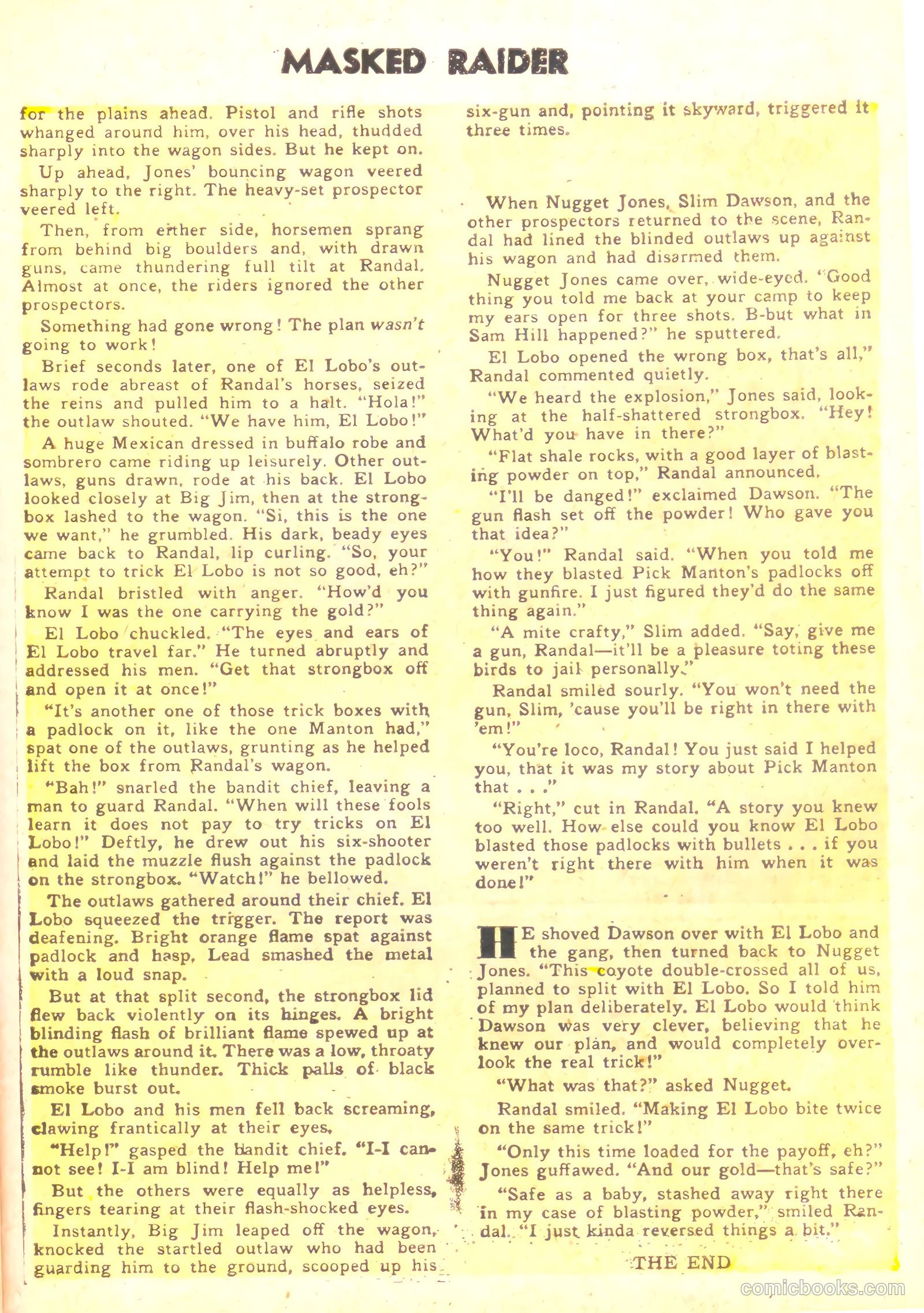 Masked Raider #3 (1959) — page 27 of 36