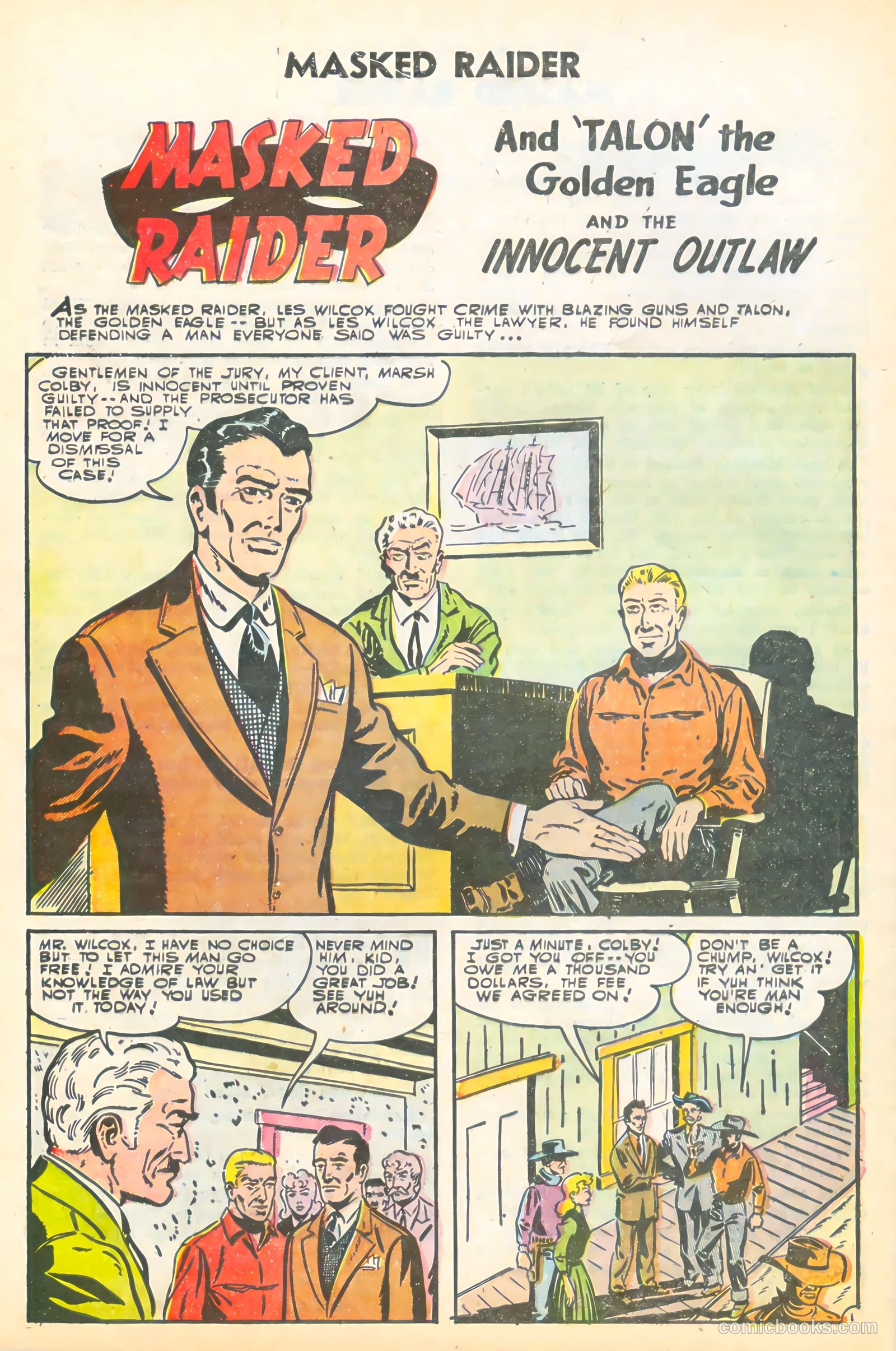 Masked Raider #3 (1959) — page 28 of 36