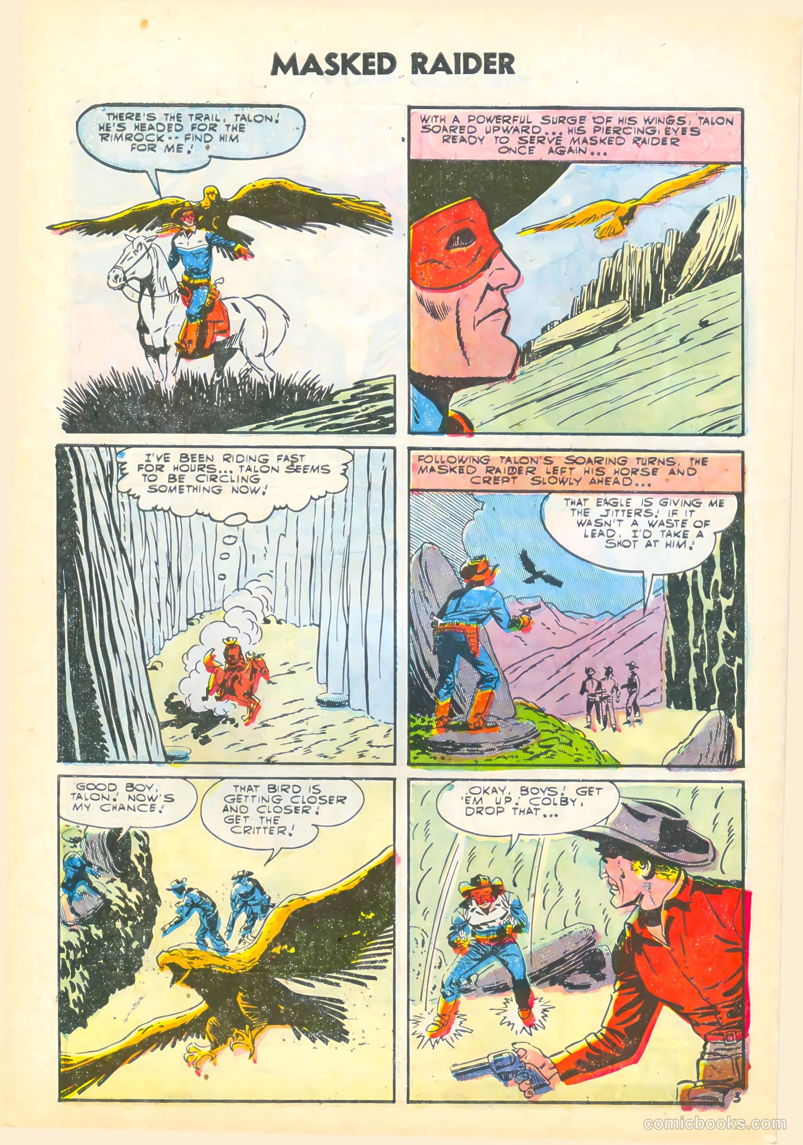 Masked Raider #3 (1959) — page 30 of 36