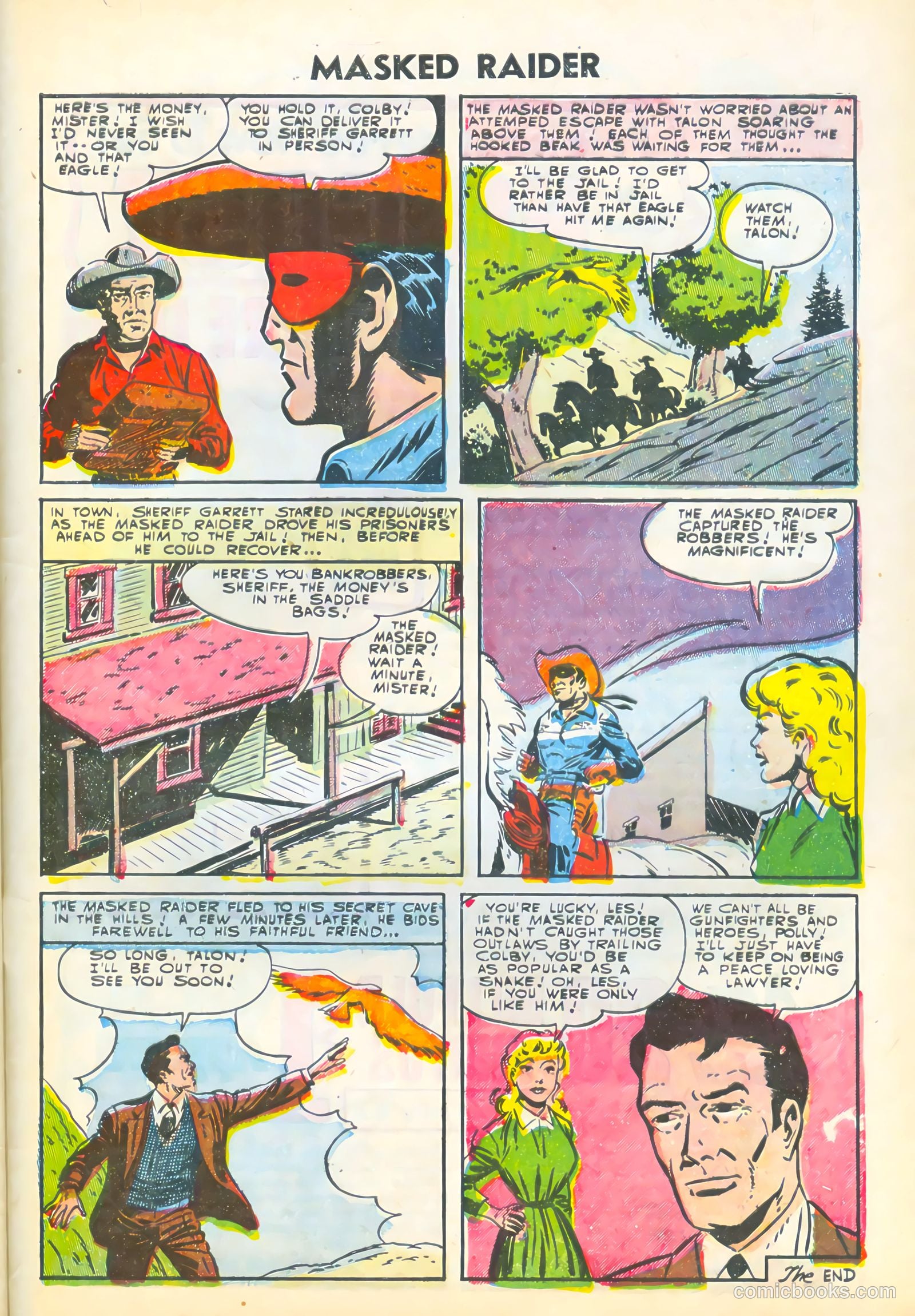 Masked Raider #3 (1959) — page 33 of 36