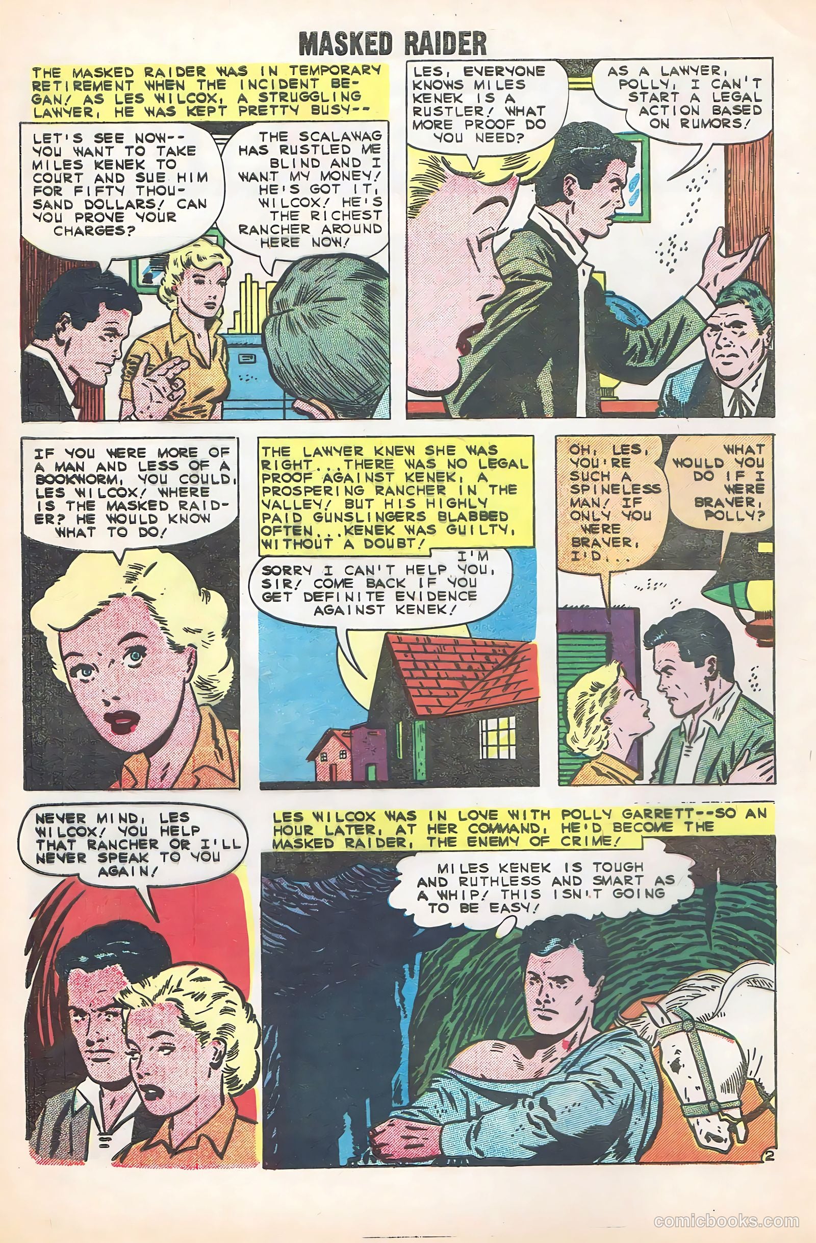 Masked Raider #4 (1959) — page 4 of 36