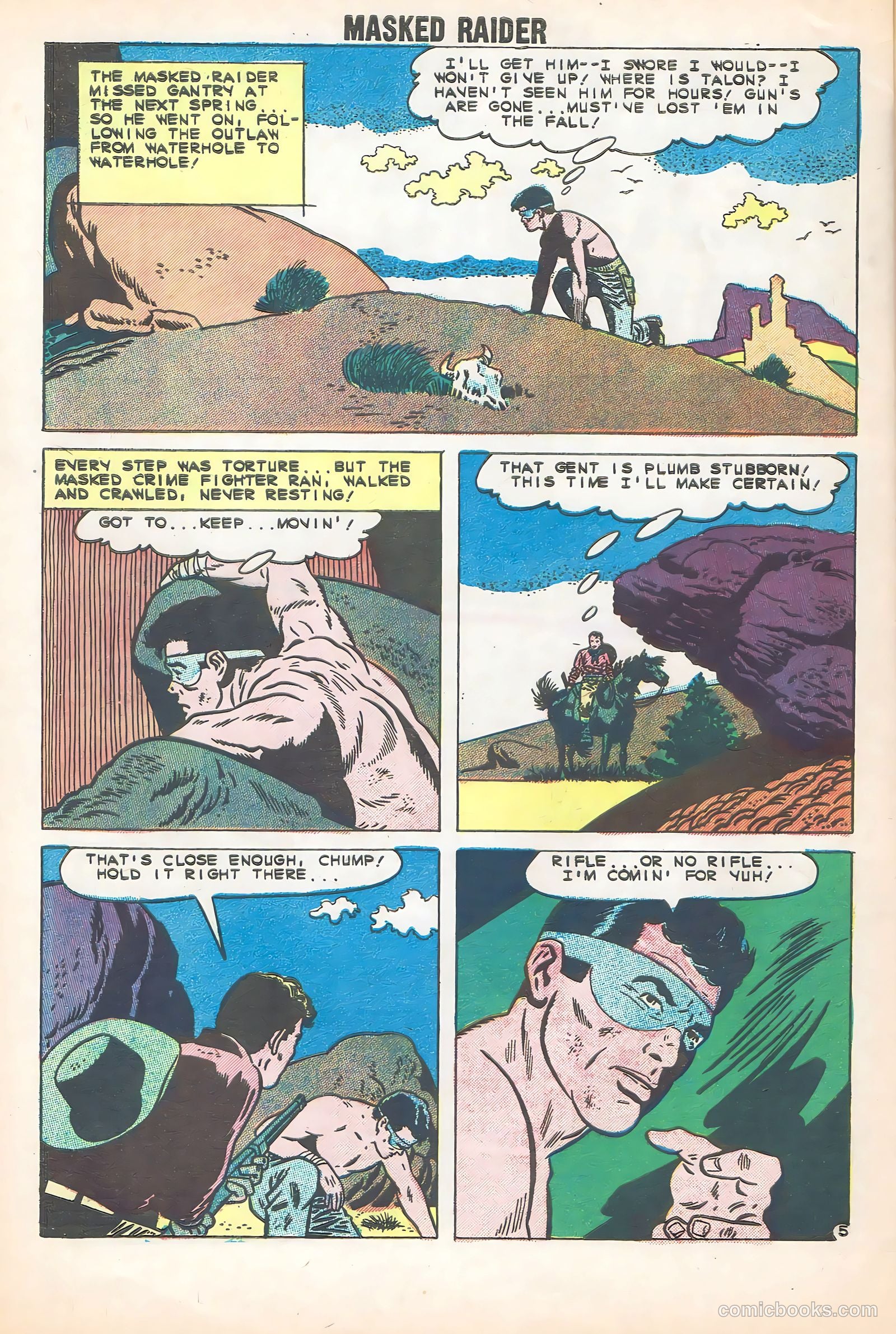 Masked Raider #4 (1959) — page 32 of 36