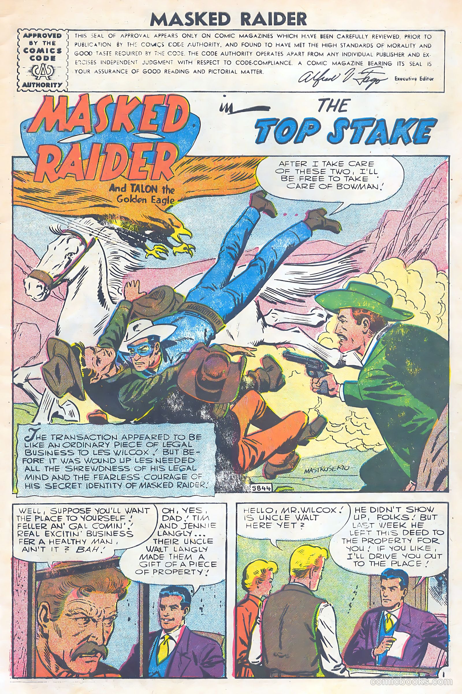 Masked Raider #5 (1959) — page 4 of 38