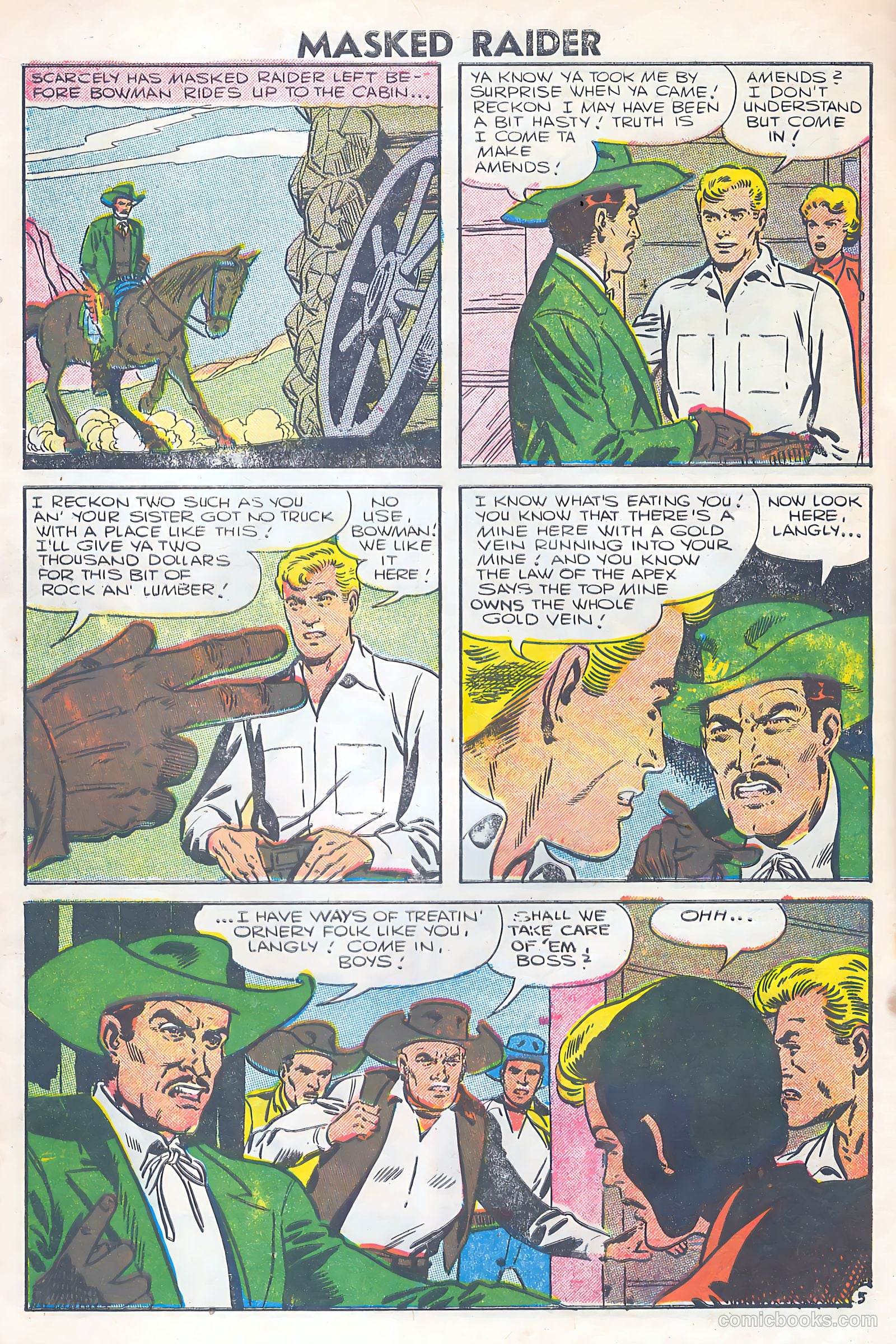 Masked Raider #5 (1959) — page 9 of 38
