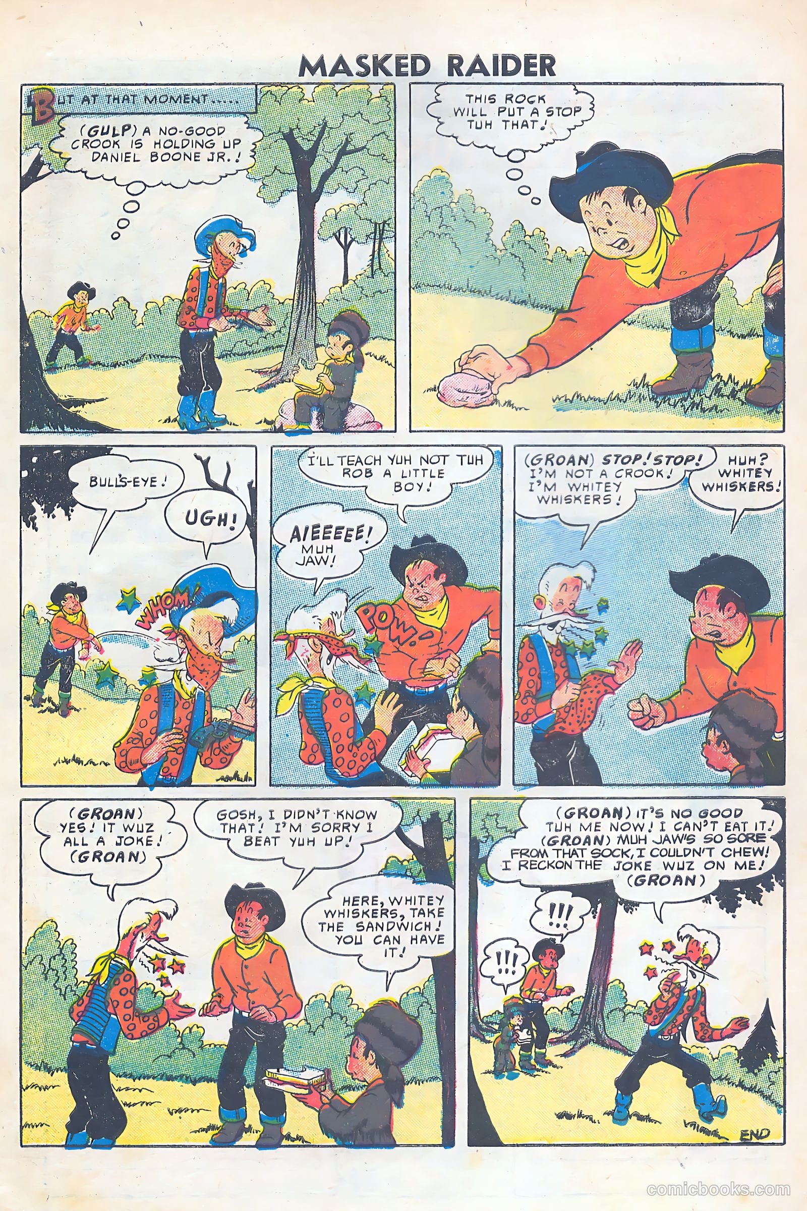 Masked Raider #5 (1959) — page 34 of 38