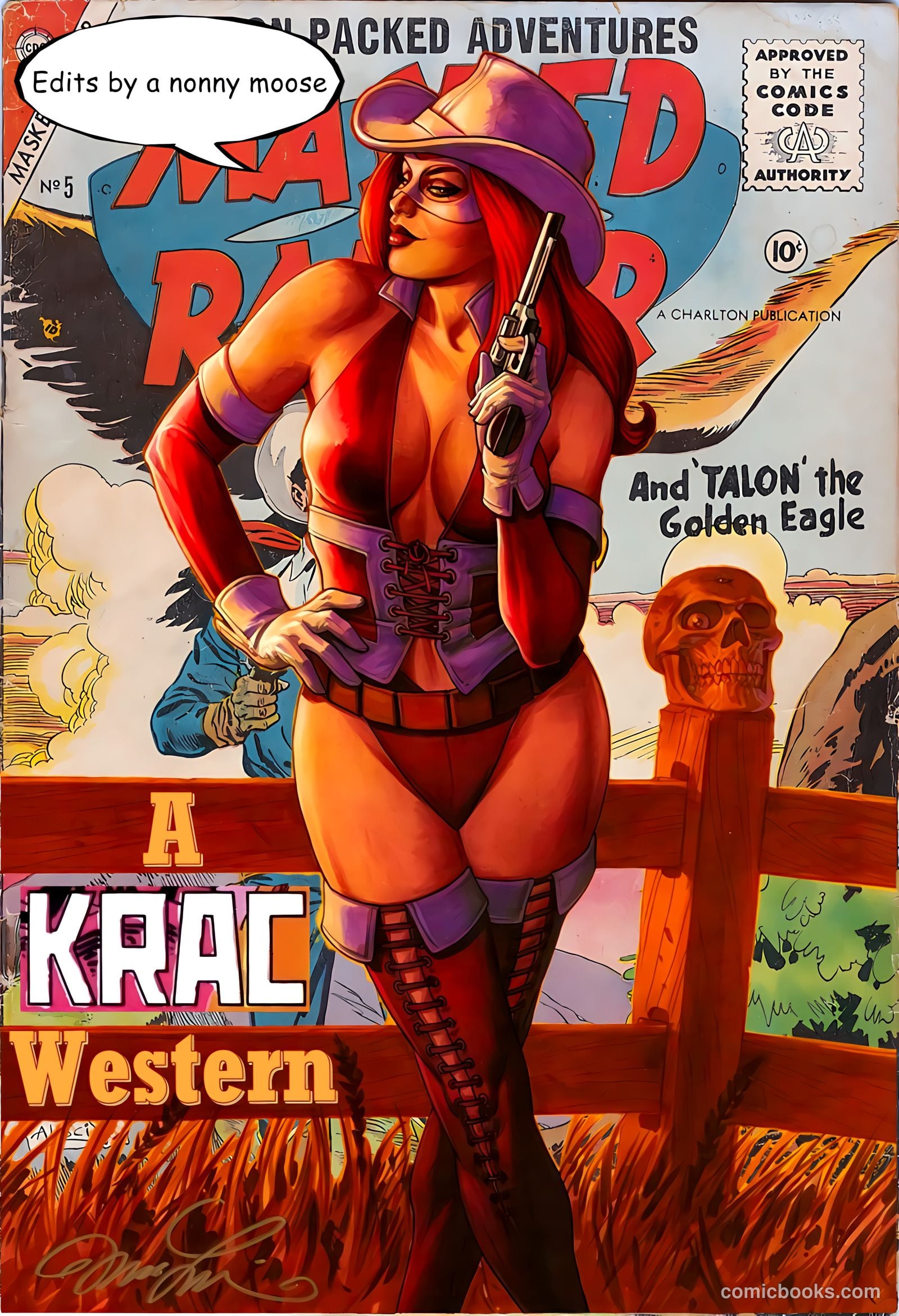 Masked Raider #5 (1959) — page 38 of 38