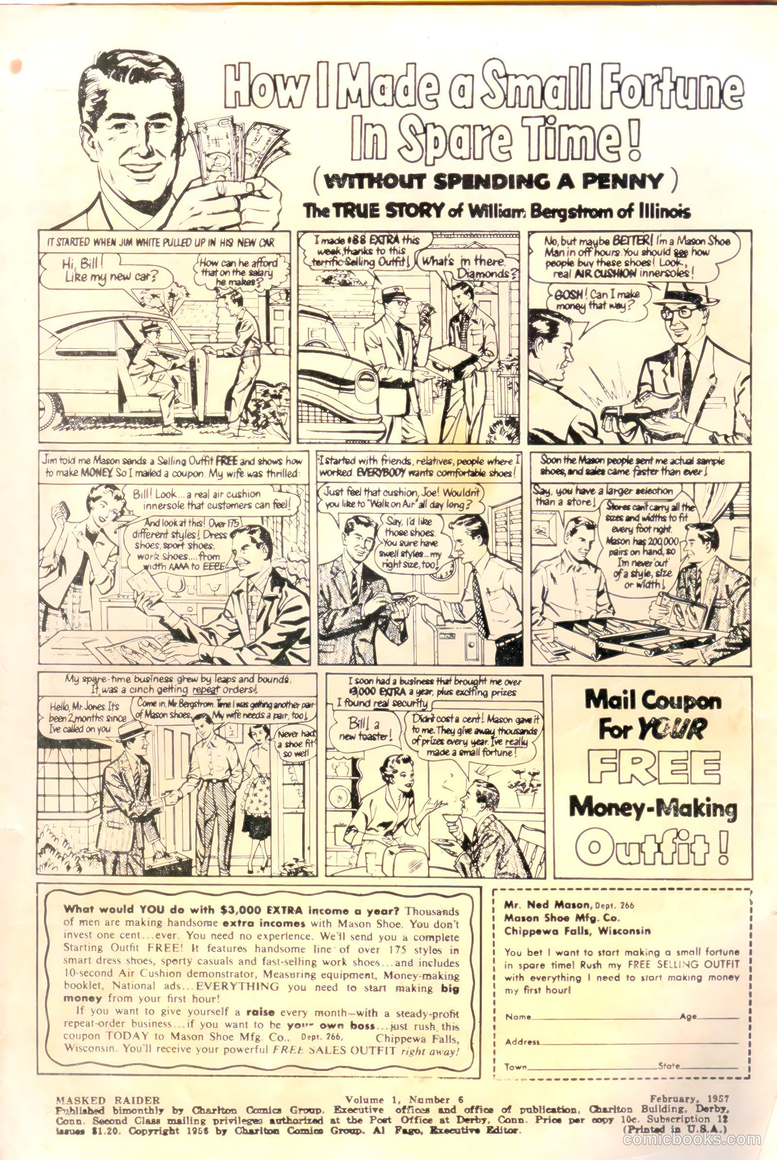Masked Raider #6 (1960) — page 2 of 36